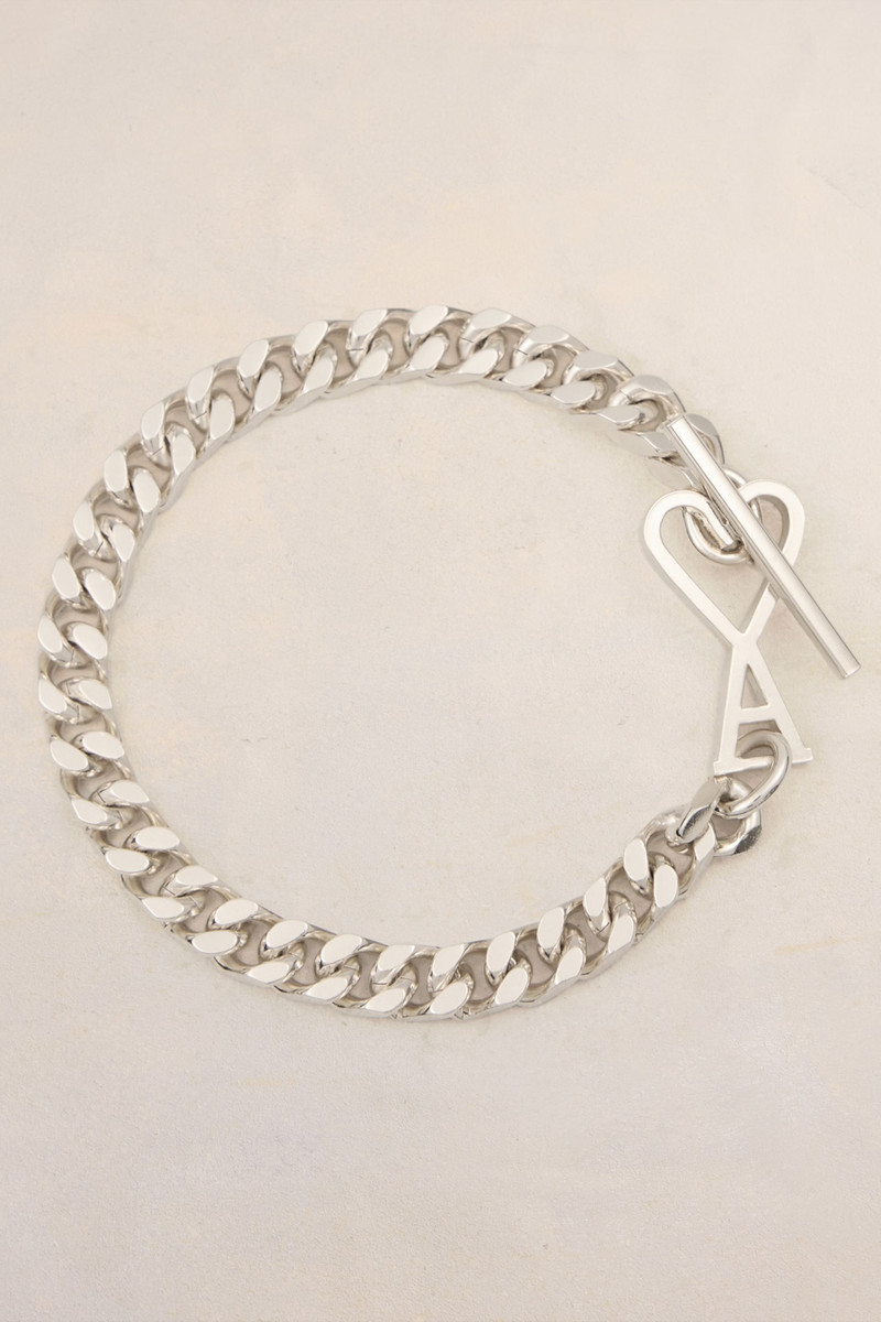 AMI Paris Ami De Coeur Chunky Bracelet outlook