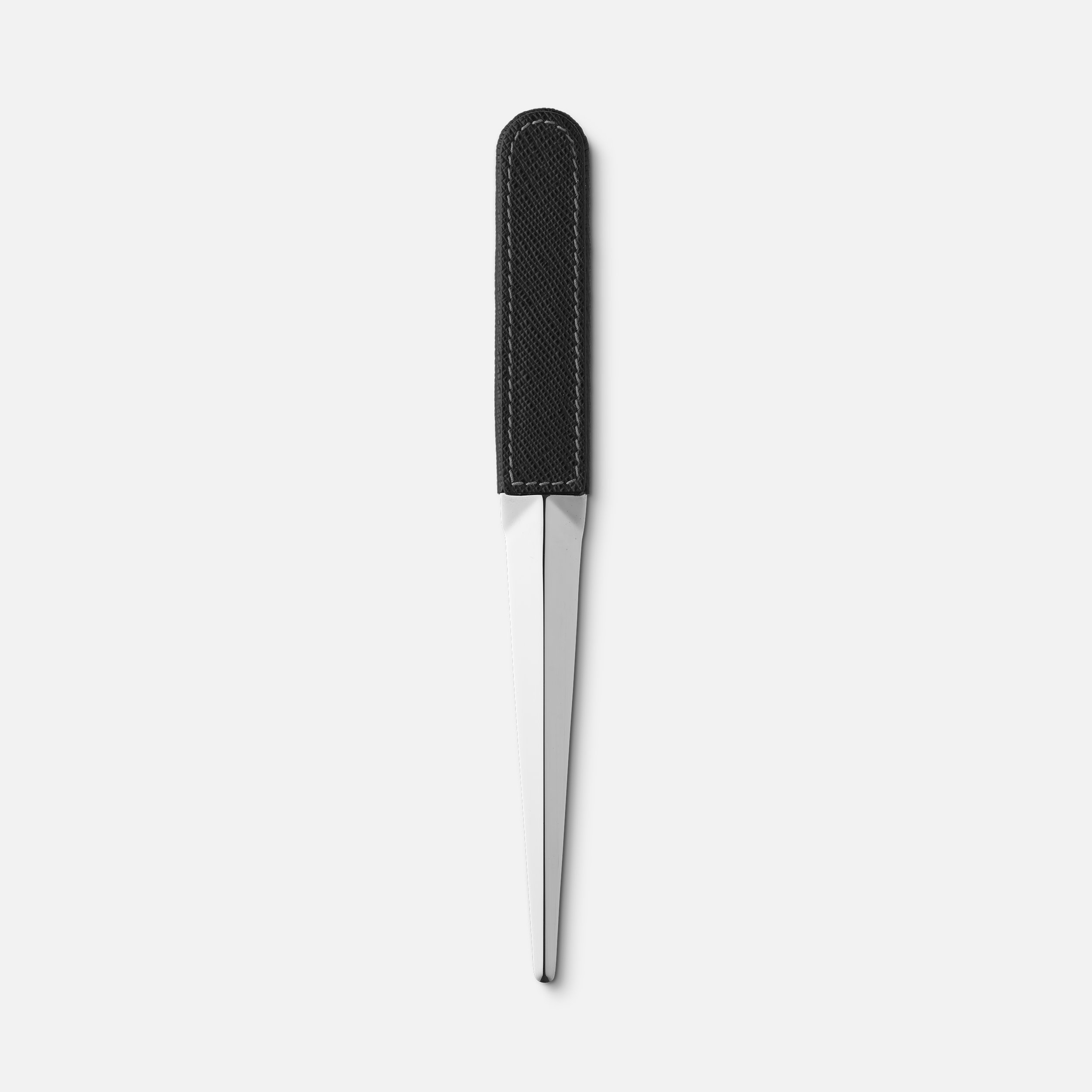 Letter Opener in steel and leather - 2