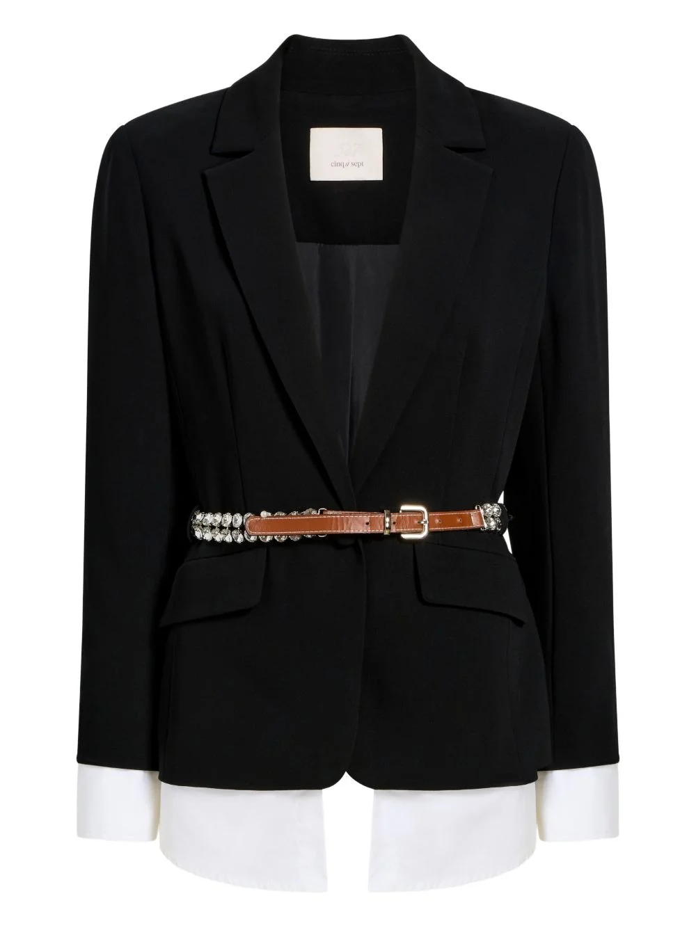 Vittoria belted blazer - 1