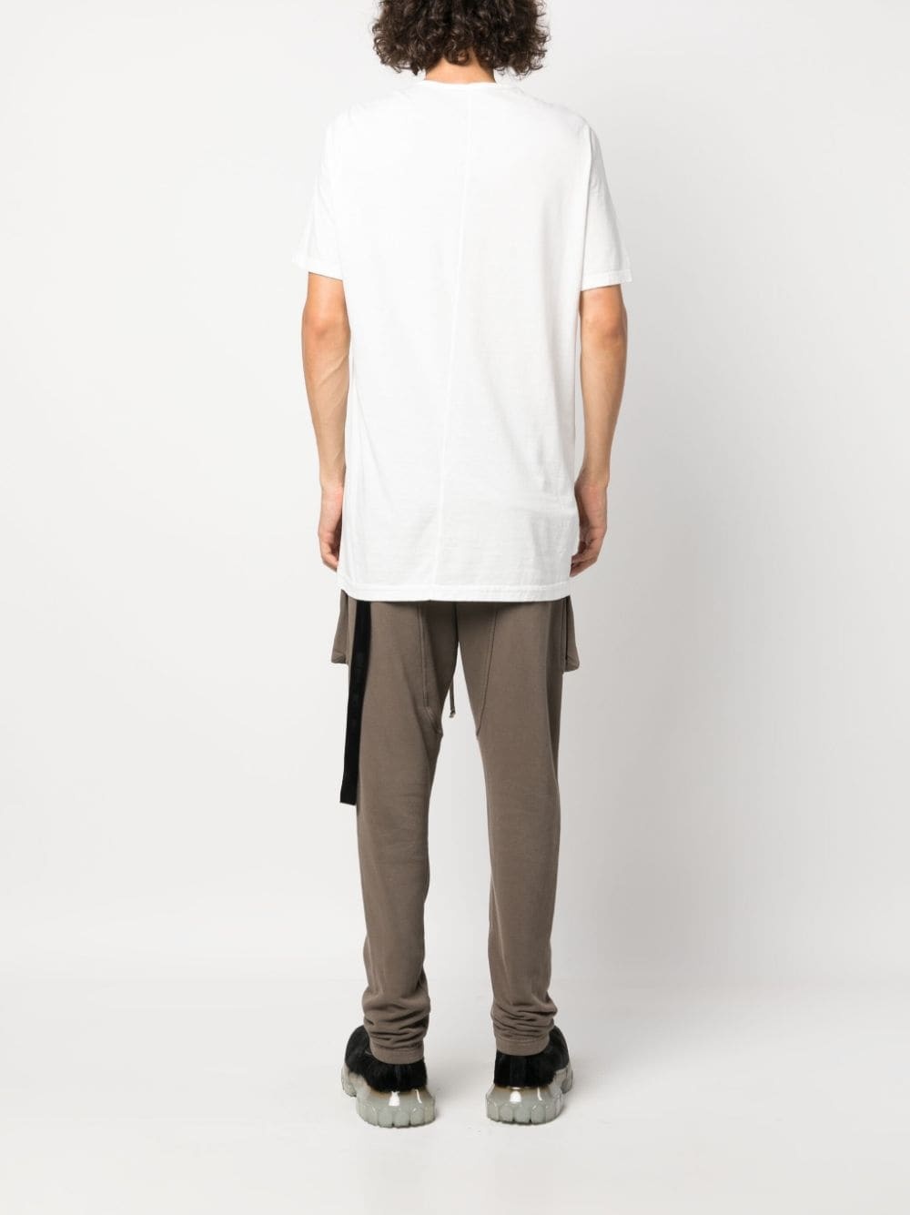 Level T seam-detail cotton T-shirt - 4