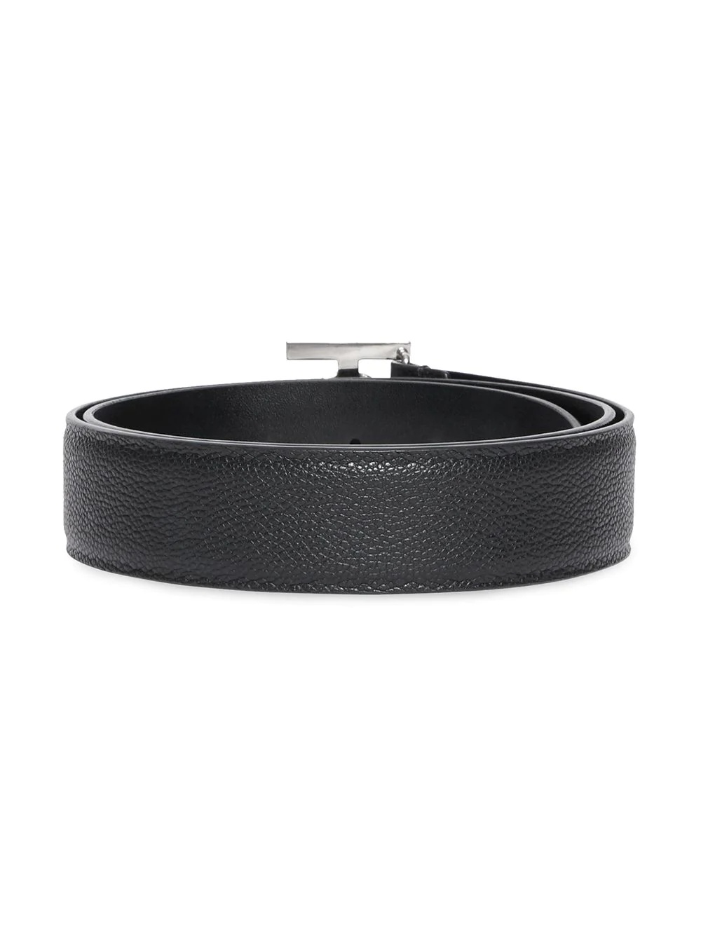 monogram-buckle belt - 3