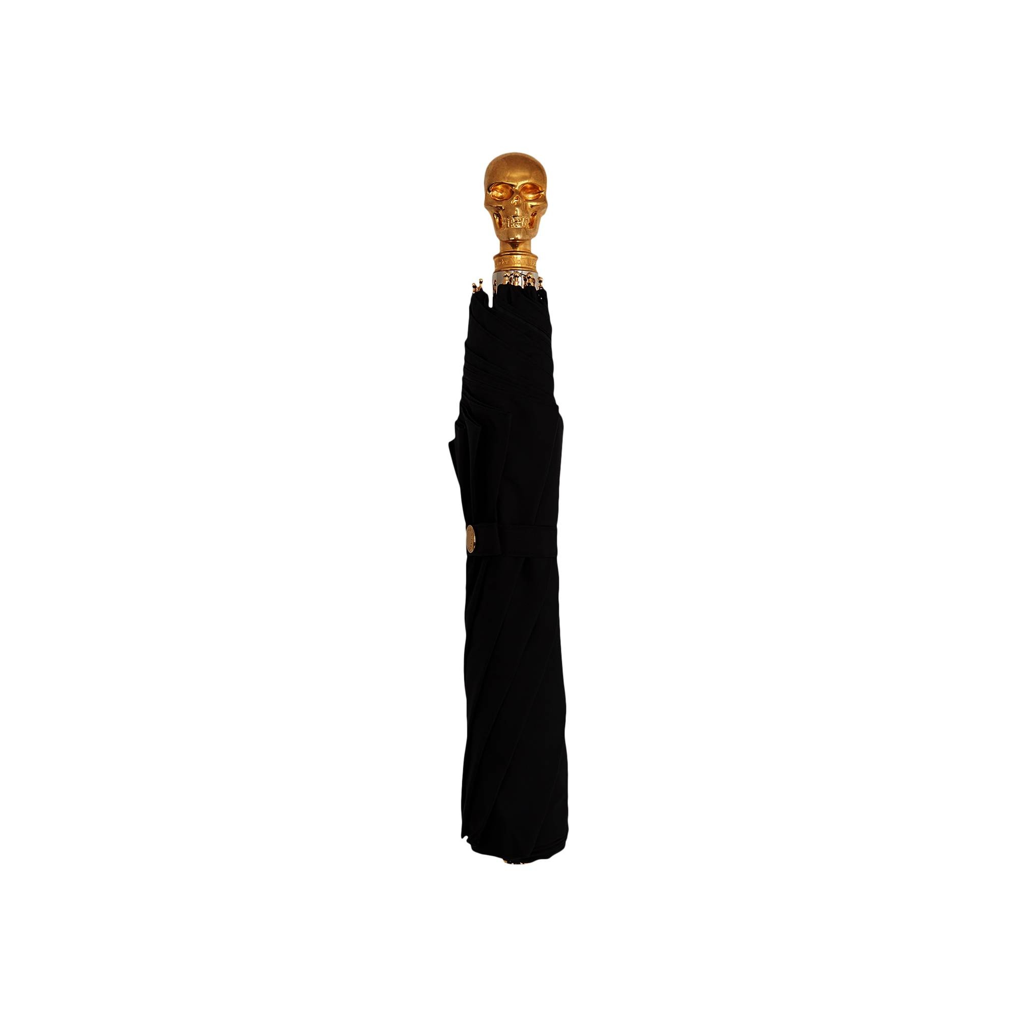 Alexander McQueen Skull Umbrella 'Black/Gold' - 1