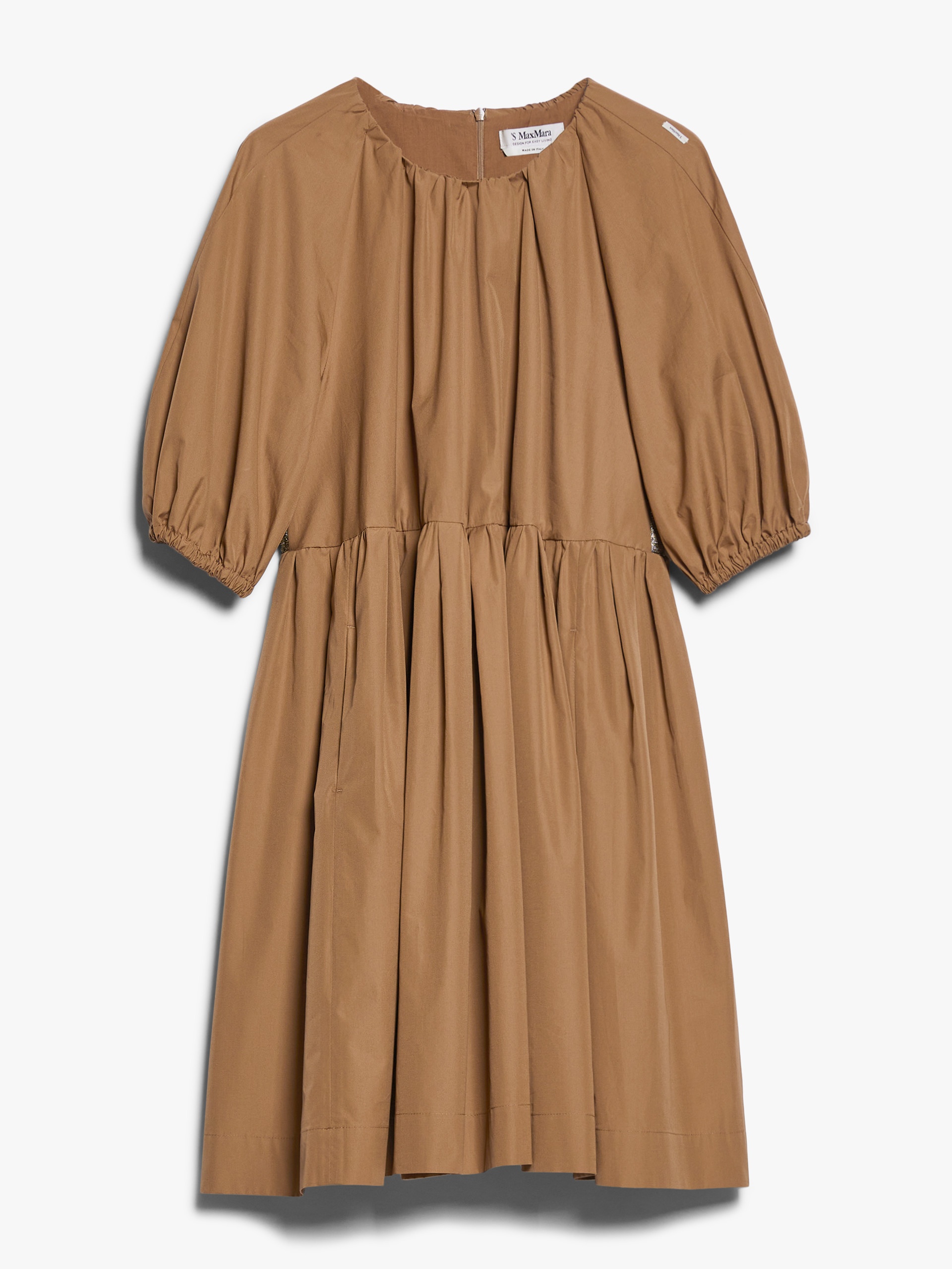 TAGO Short cotton poplin dress - 1