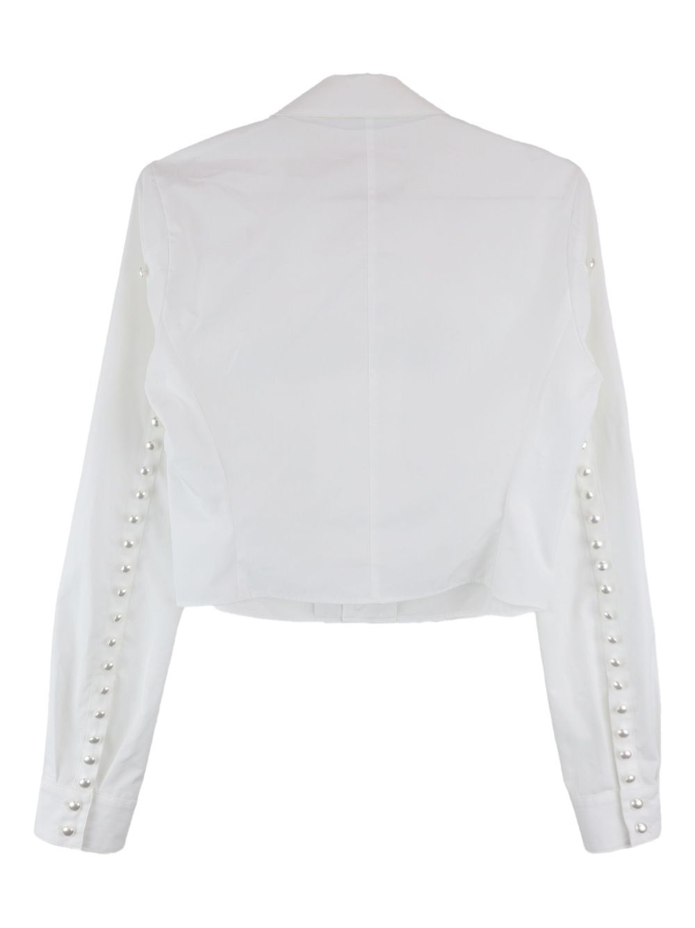 pearl-button shirt - 2