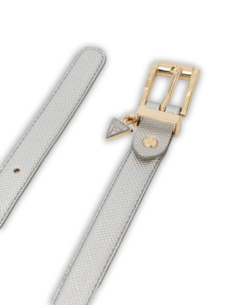 GUESS USA logo-charm buckled belt outlook