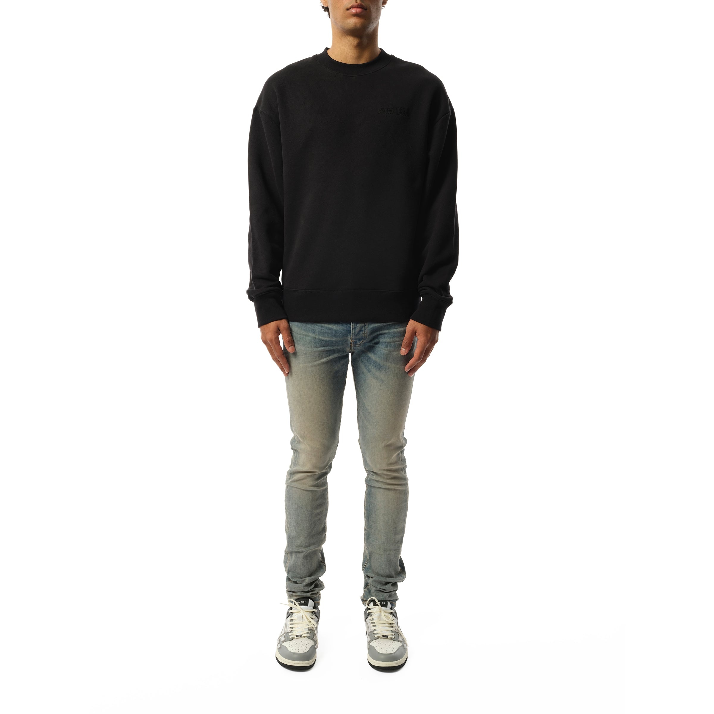 Amiri Oversized Sweatshirt in Black - 4