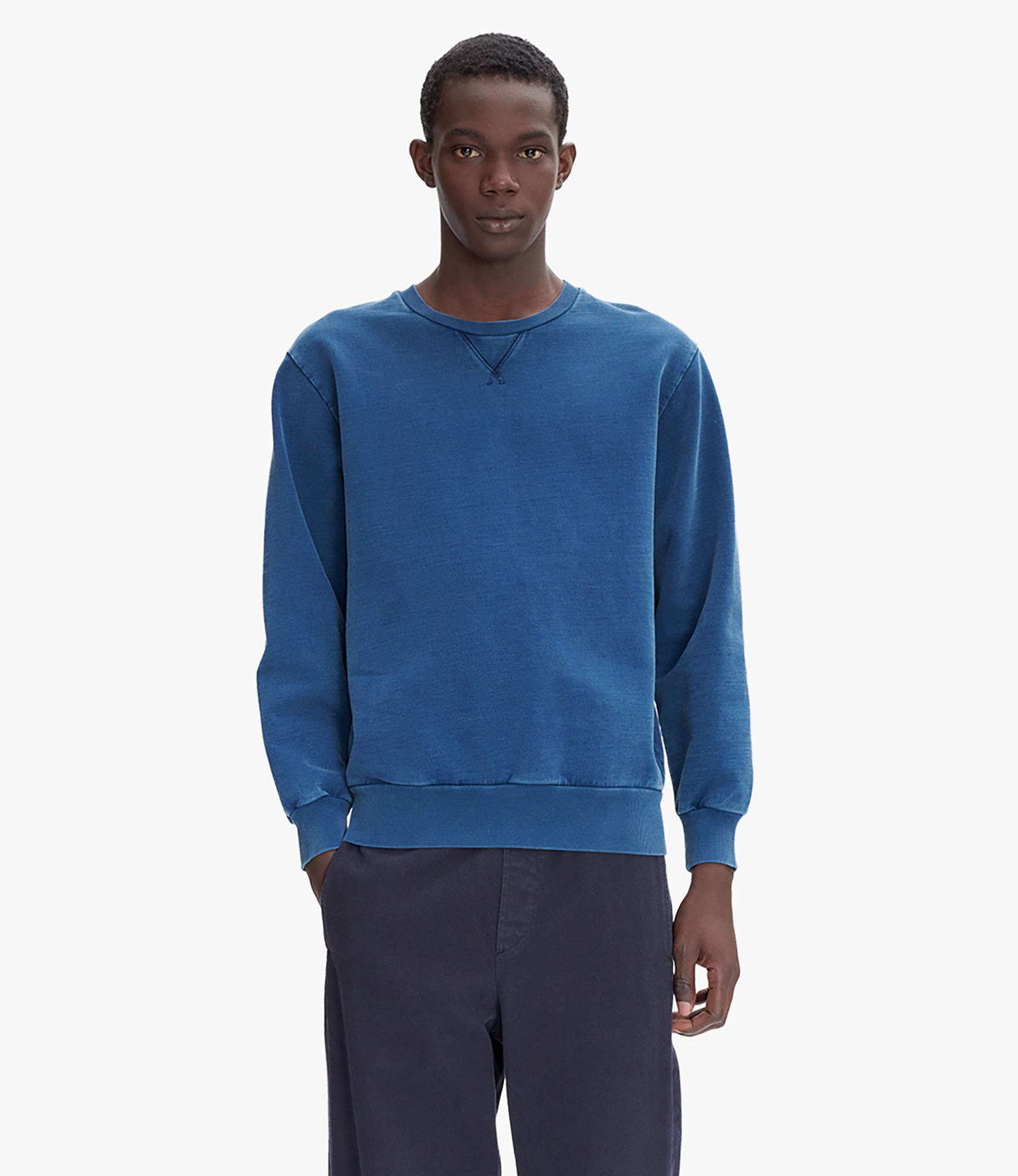 LABEL F GARMENT DYE SWEATSHIRT - 2