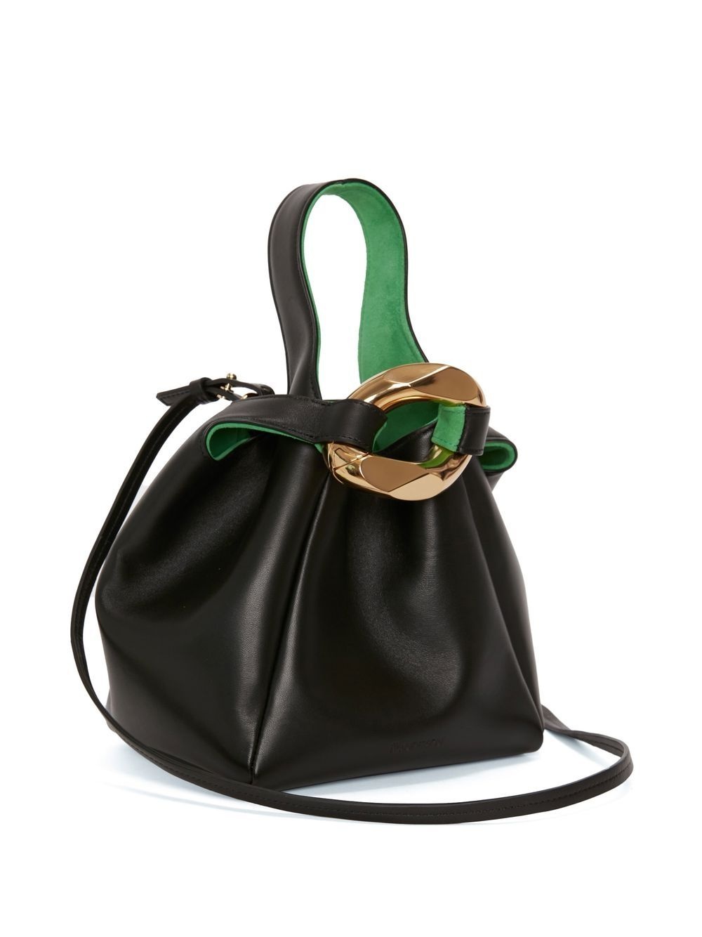 Black Pochette Satchel Bag - 4