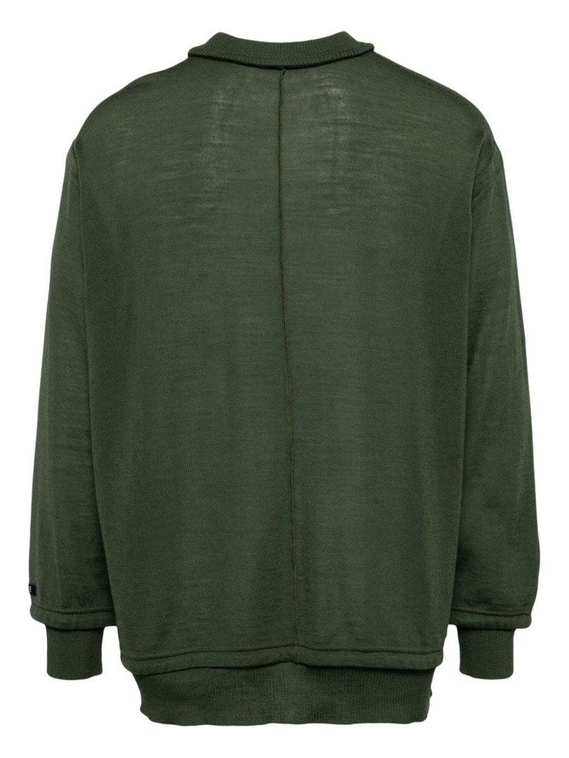 UNDERCOVER long sleeves wool jumper outlook