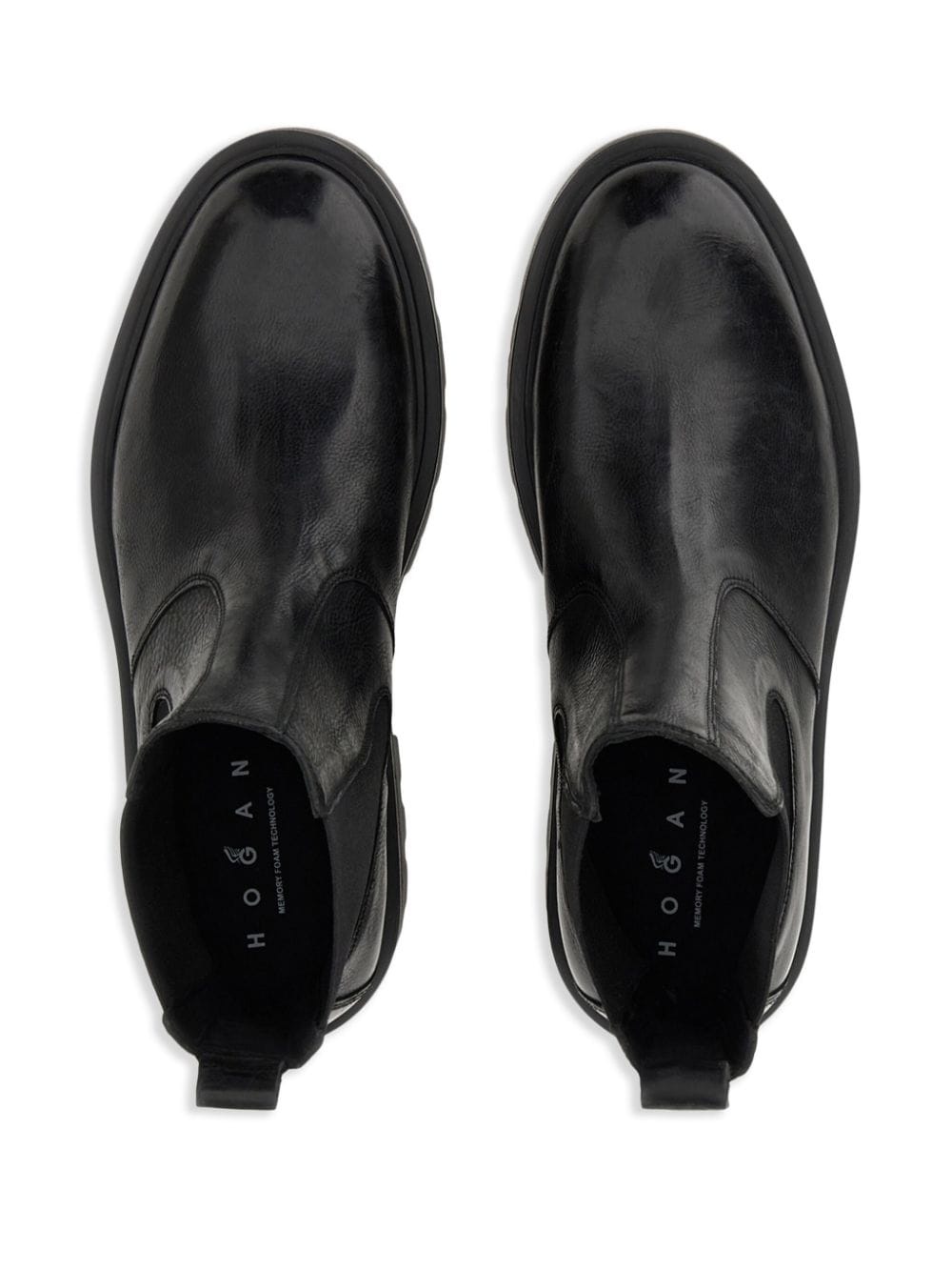 H673 leather Chelsea boots - 4