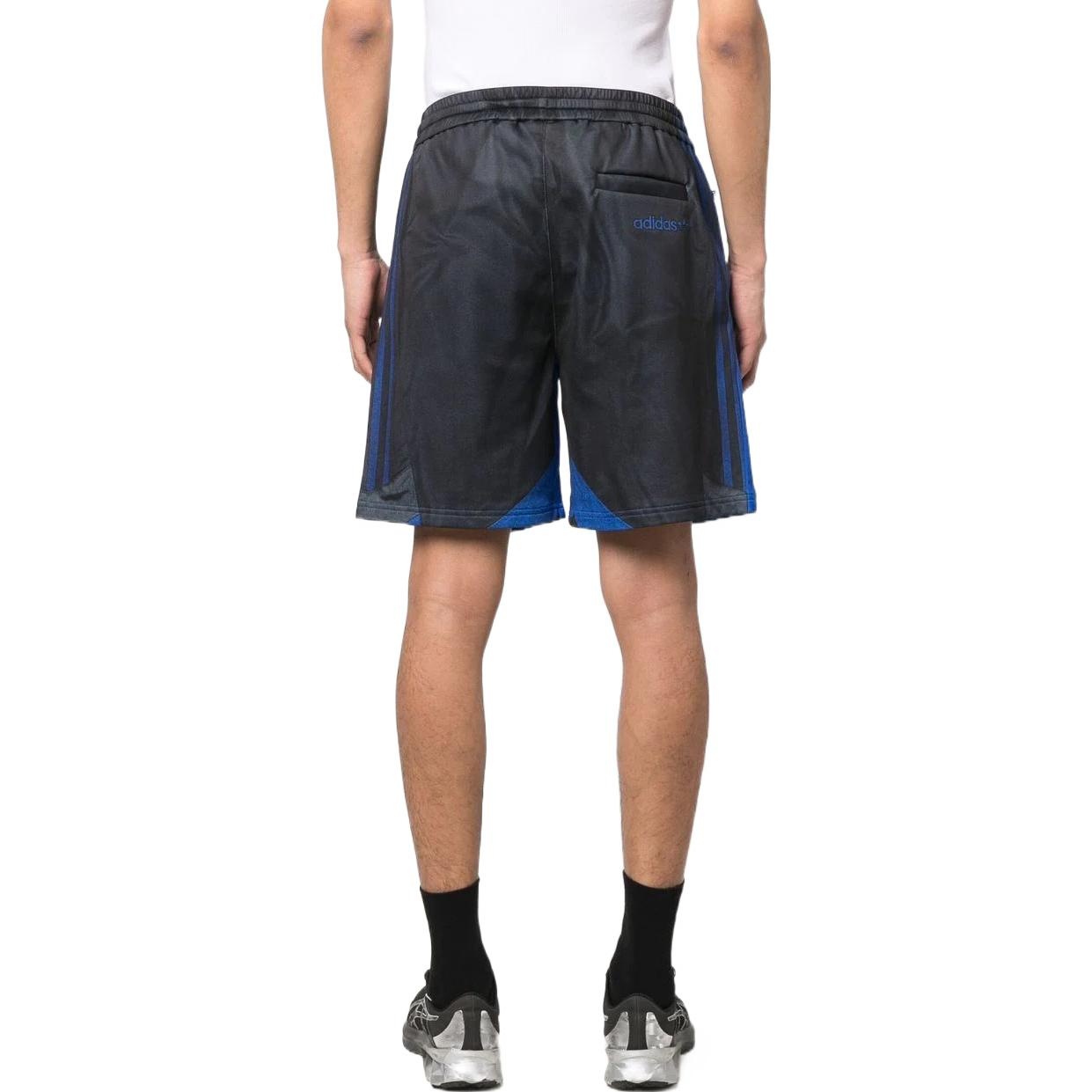 Men's adidas originals Design Drawstring Lacing Straight Shorts Colorblock HC0425 - 3