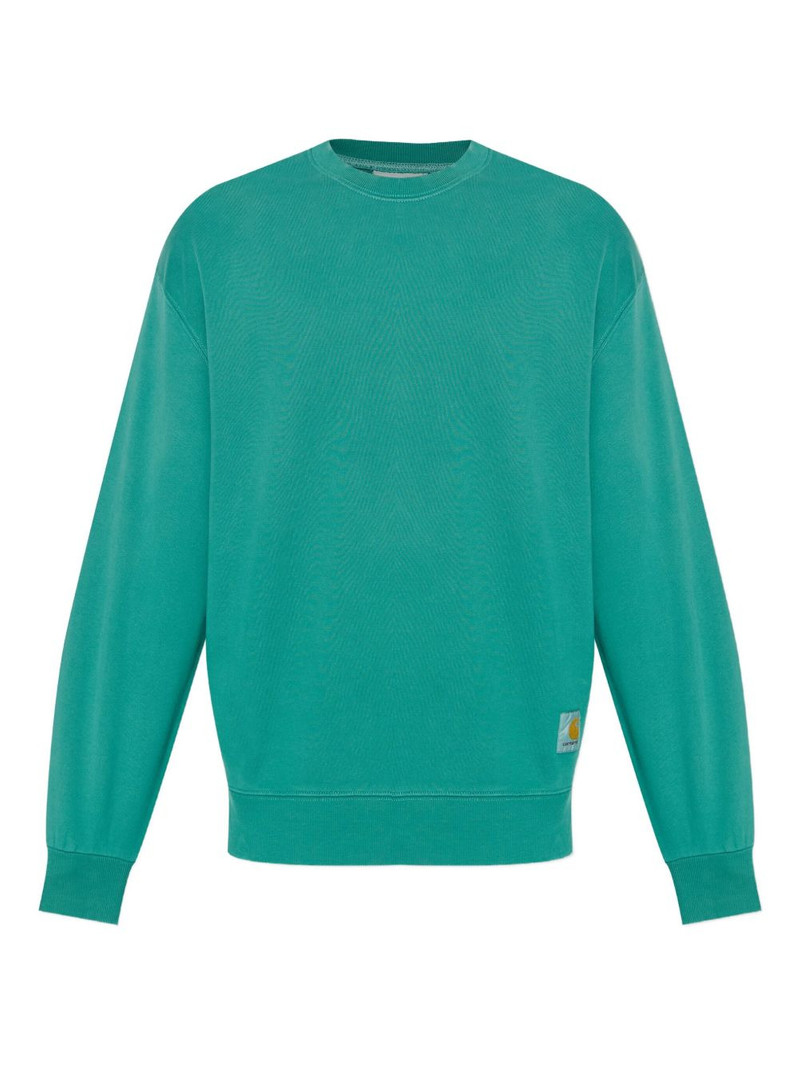 Hudson logo-patch sweatshirt 1