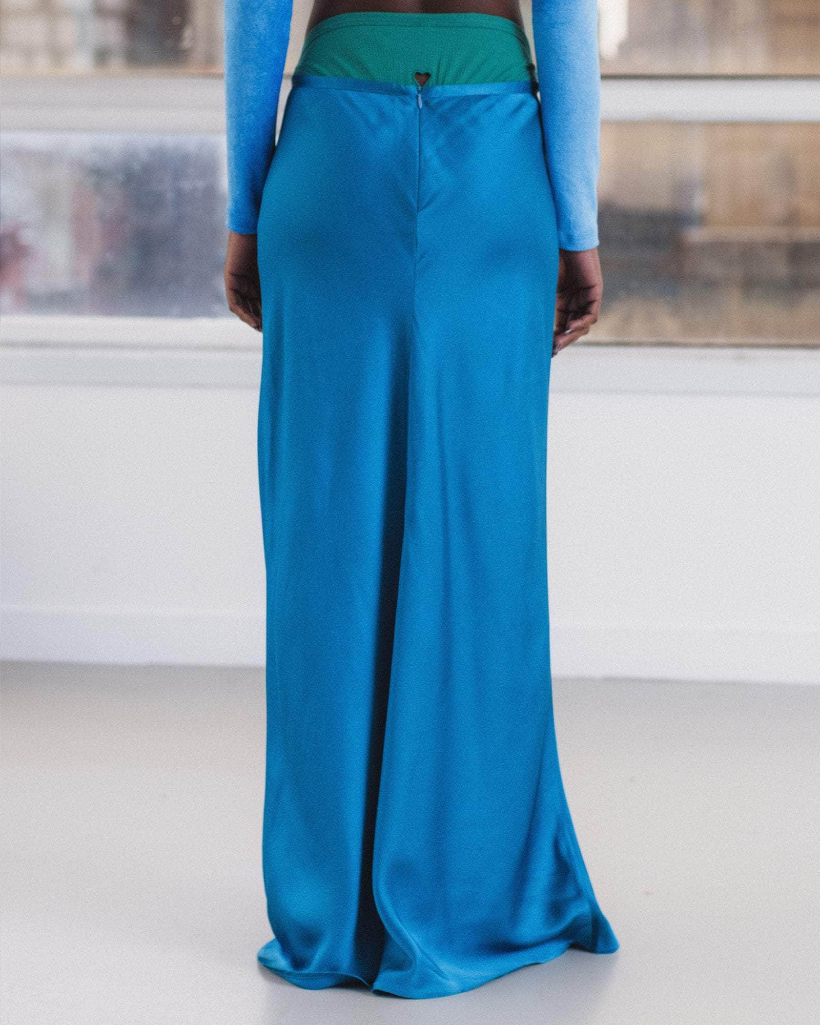 Dydine Fitted Skirt - Ecovero Satin - 2