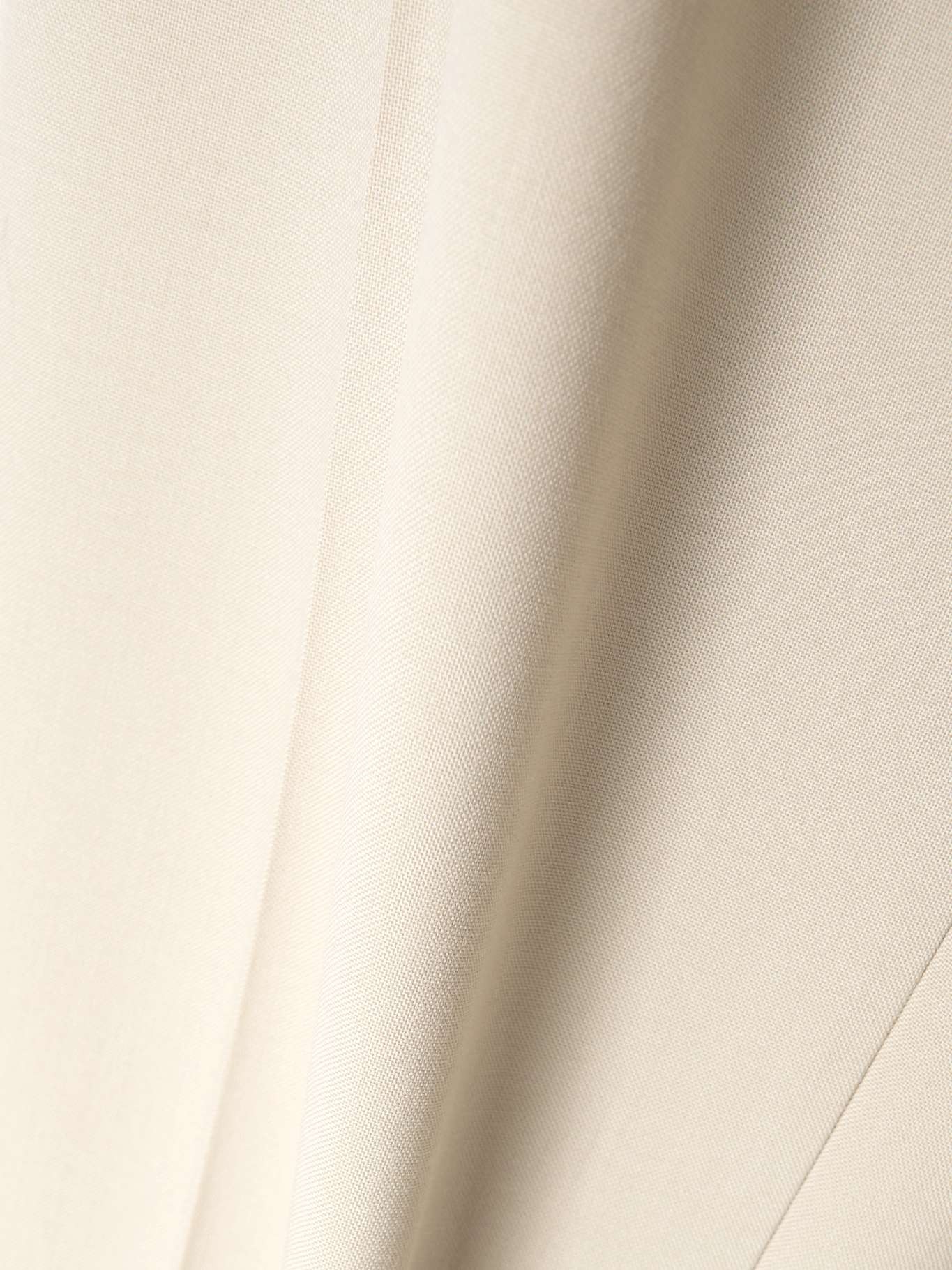 SAINT LAURENT Pleated wool straight-leg pants Beige | REVERSIBLE