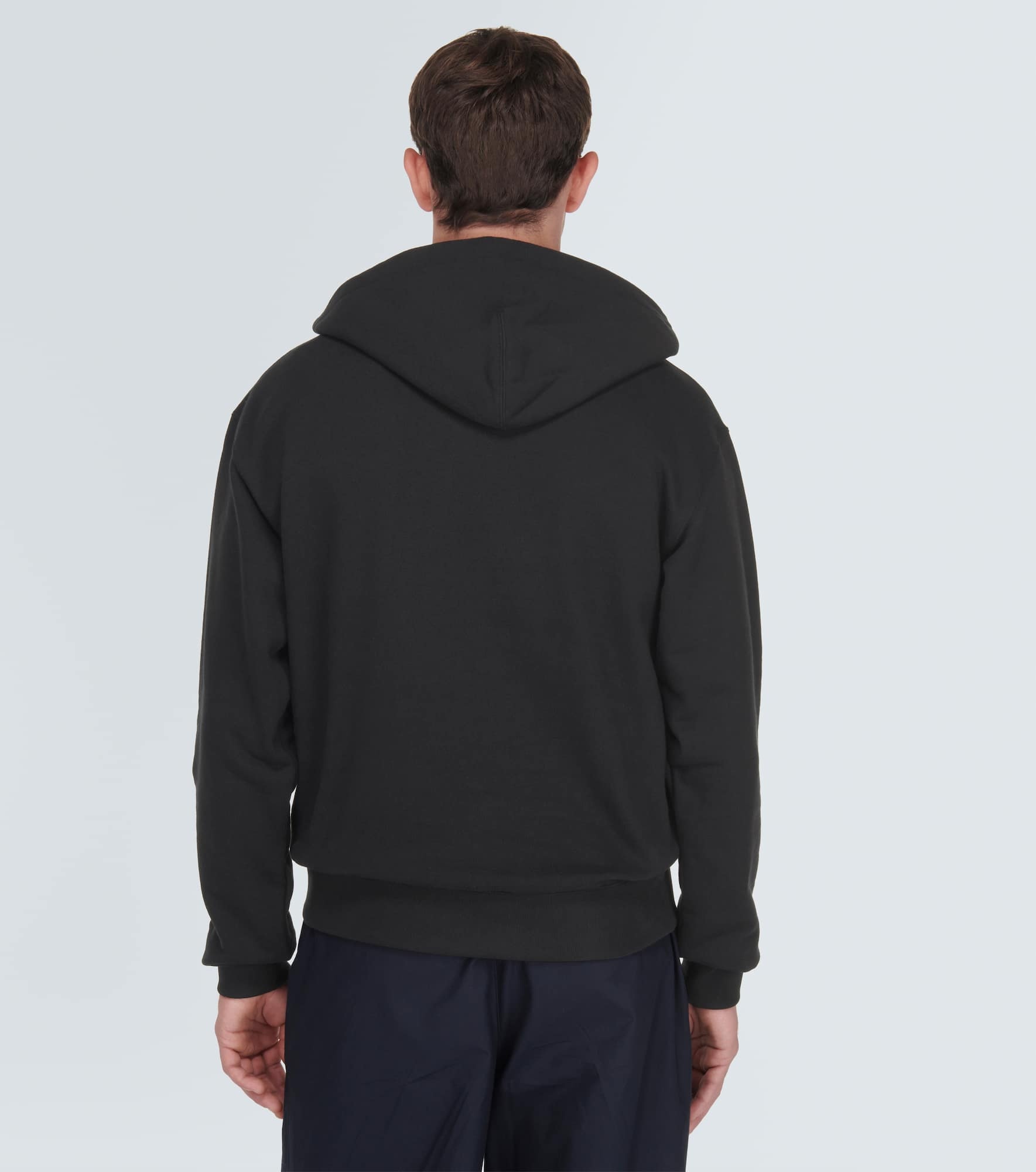 Cotton jersey hoodie - 4