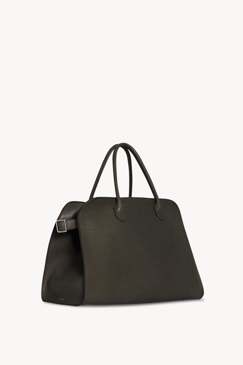 The Row Soft Margaux 15 Bag in Leather outlook