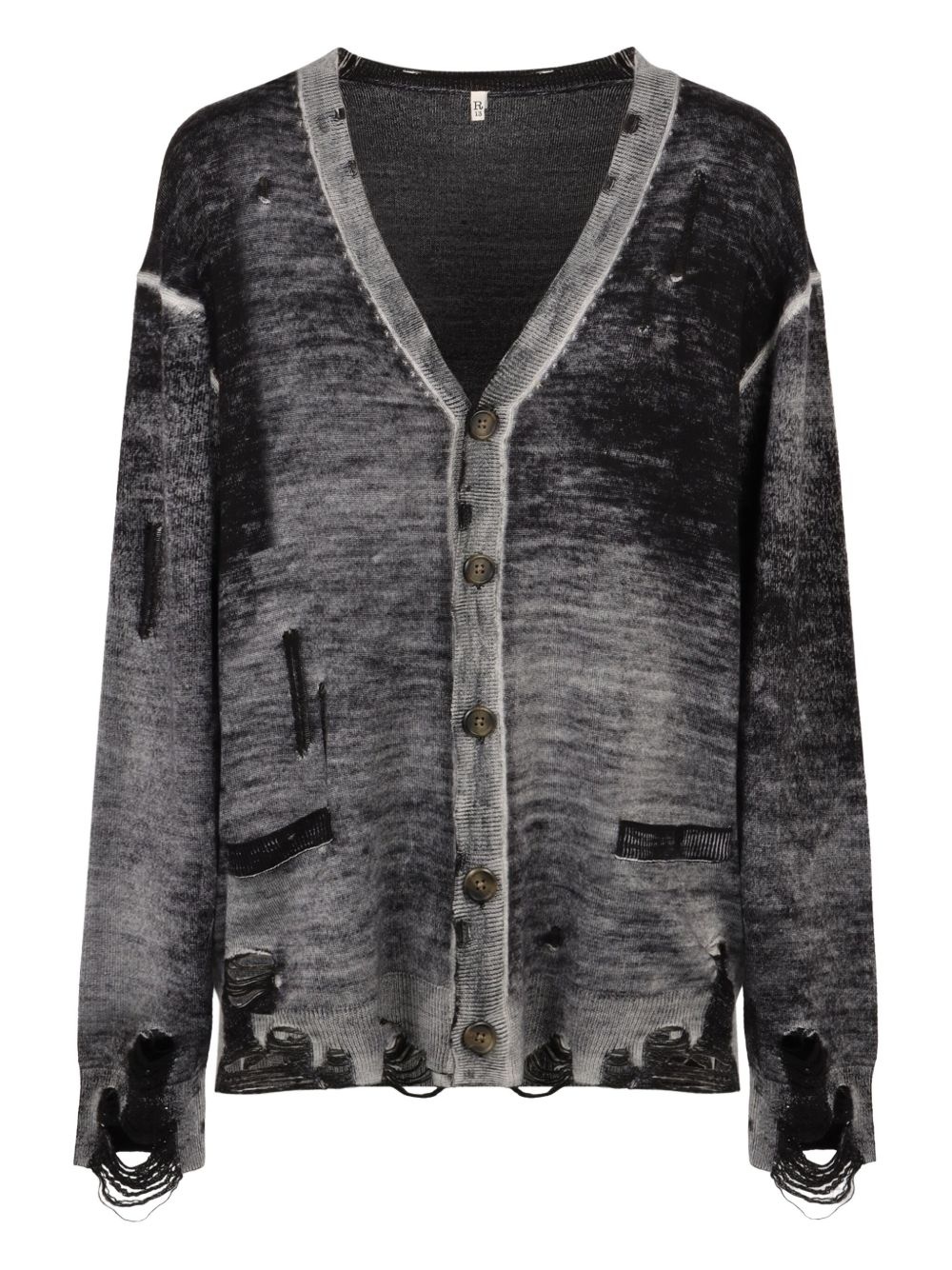 merino-wool cardigan - 1