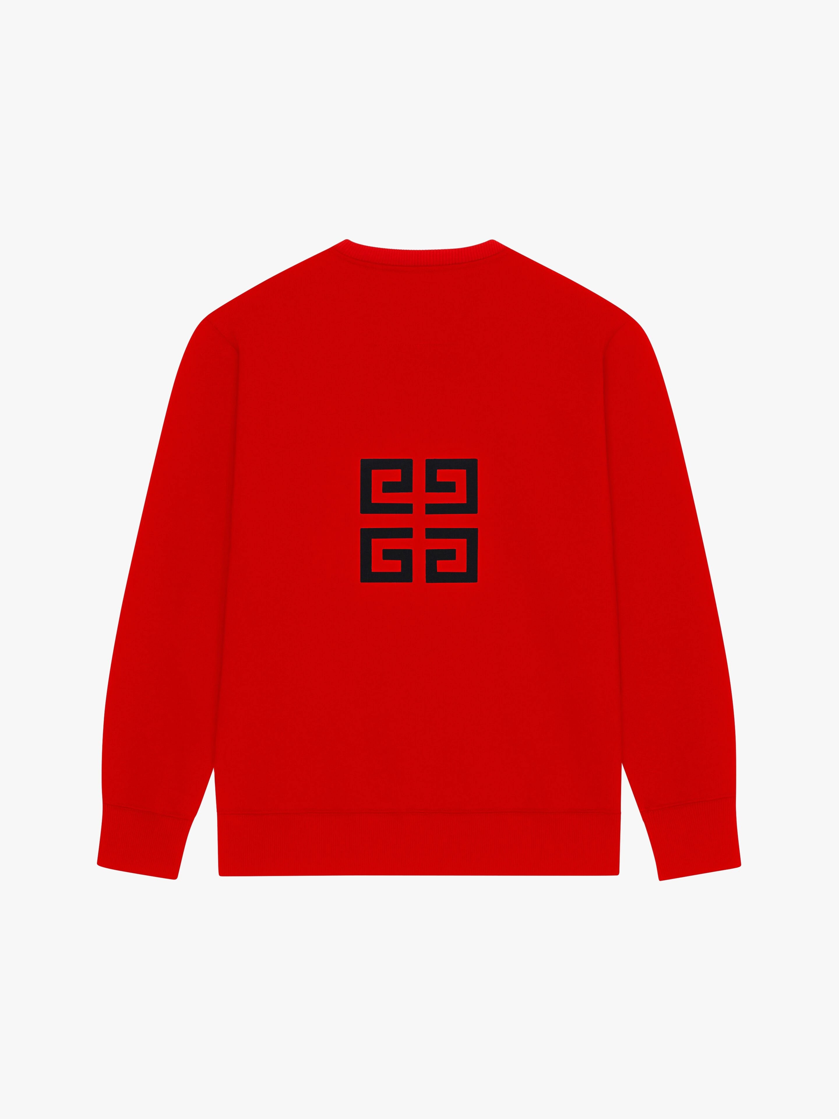 GIVENCHY 4G SLIM FIT SWEATSHIRT IN FLEECE - 5