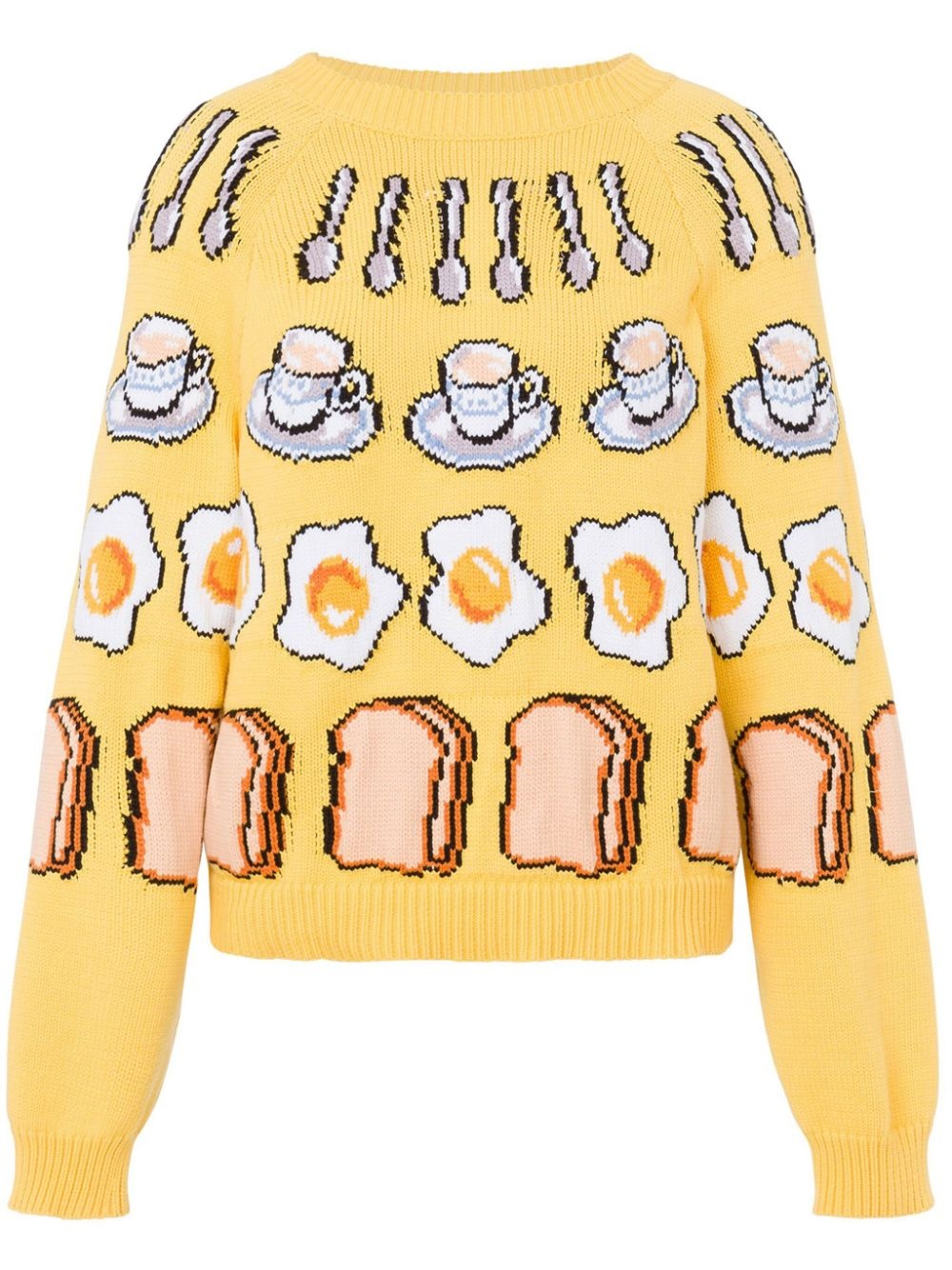 jacquard sweater - 1