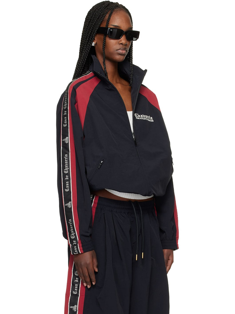Black & Red 'Casa De Chavarria' Tape Jacket 2