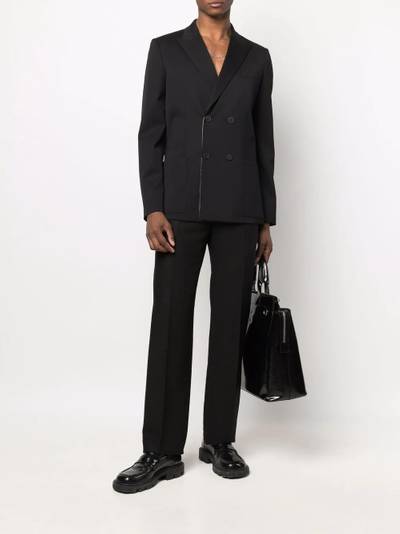 Valentino tailored double-breasted blazer outlook