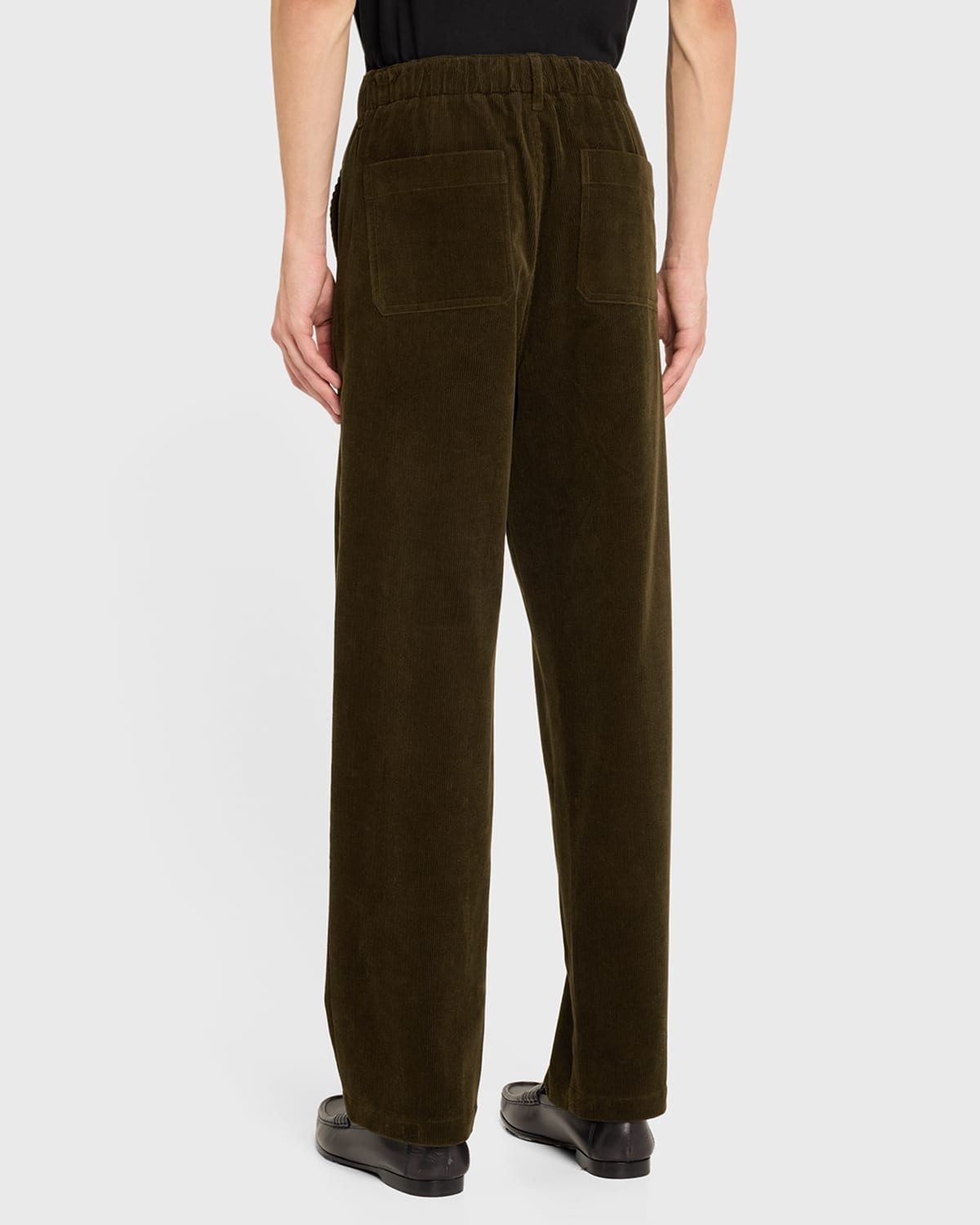 Men's Corduroy Wide-Leg Pants - 4