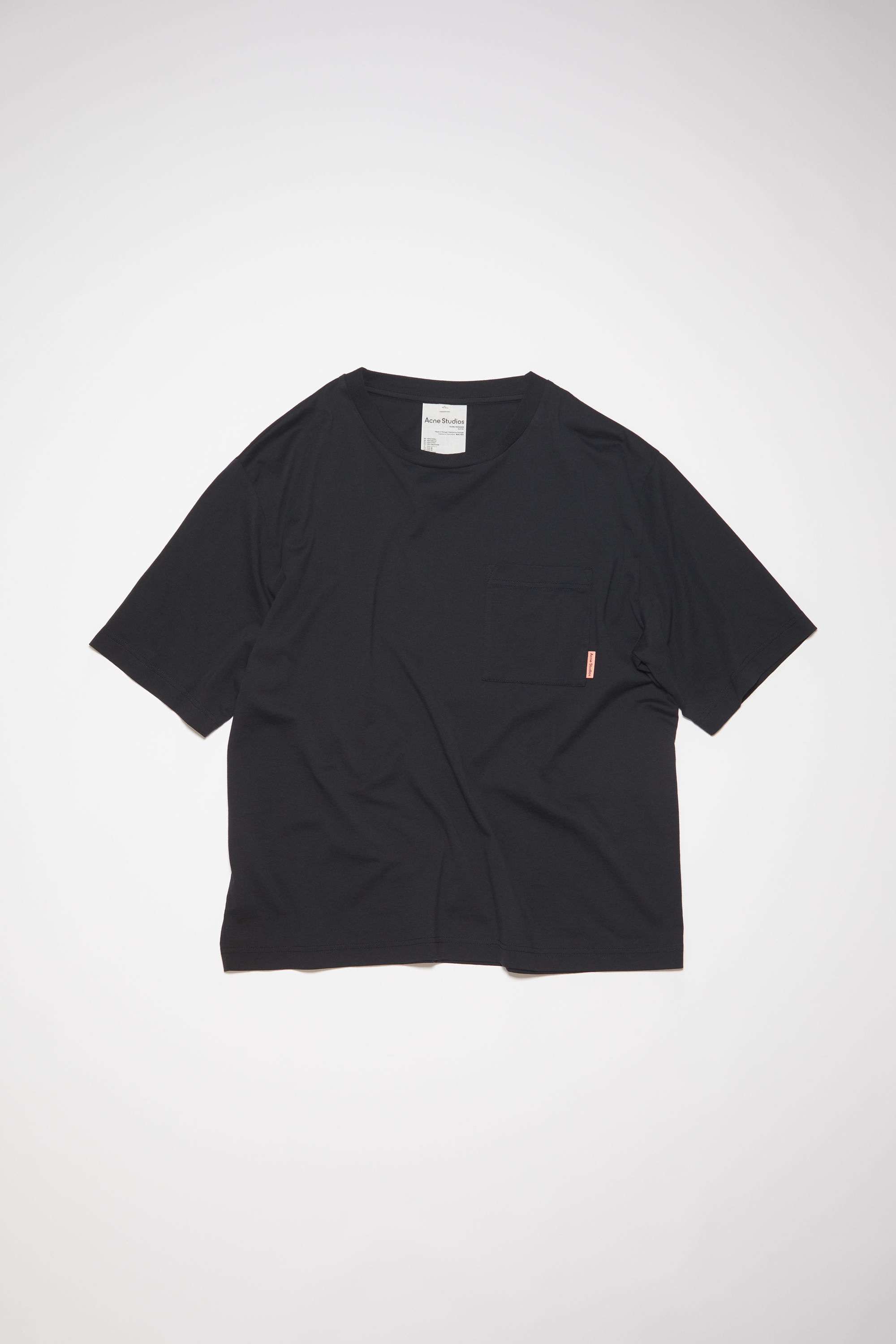Crew neck t-shirt - Black - 5