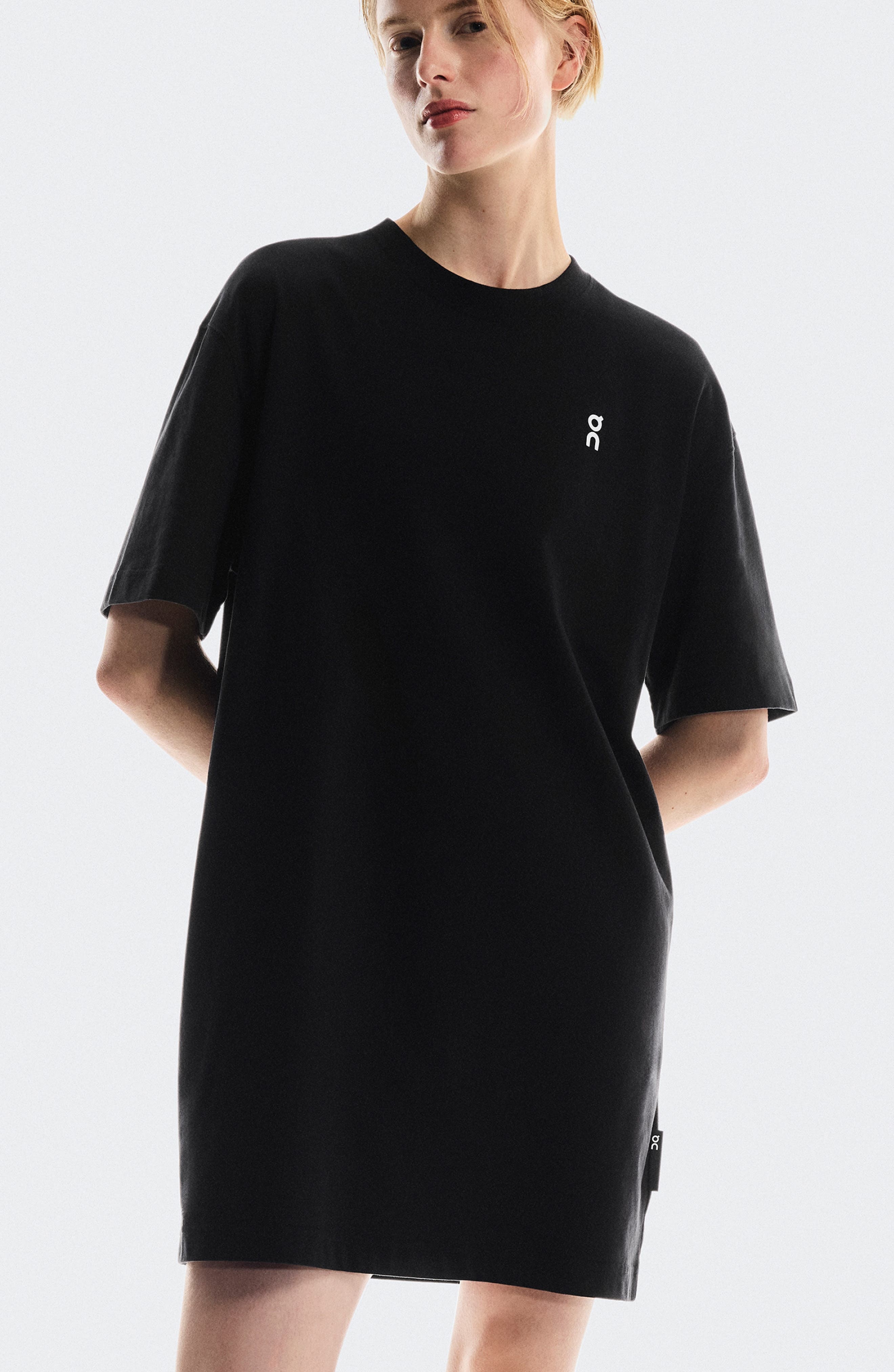 On Club T-Shirt Dress in Black at Nordstrom - 4