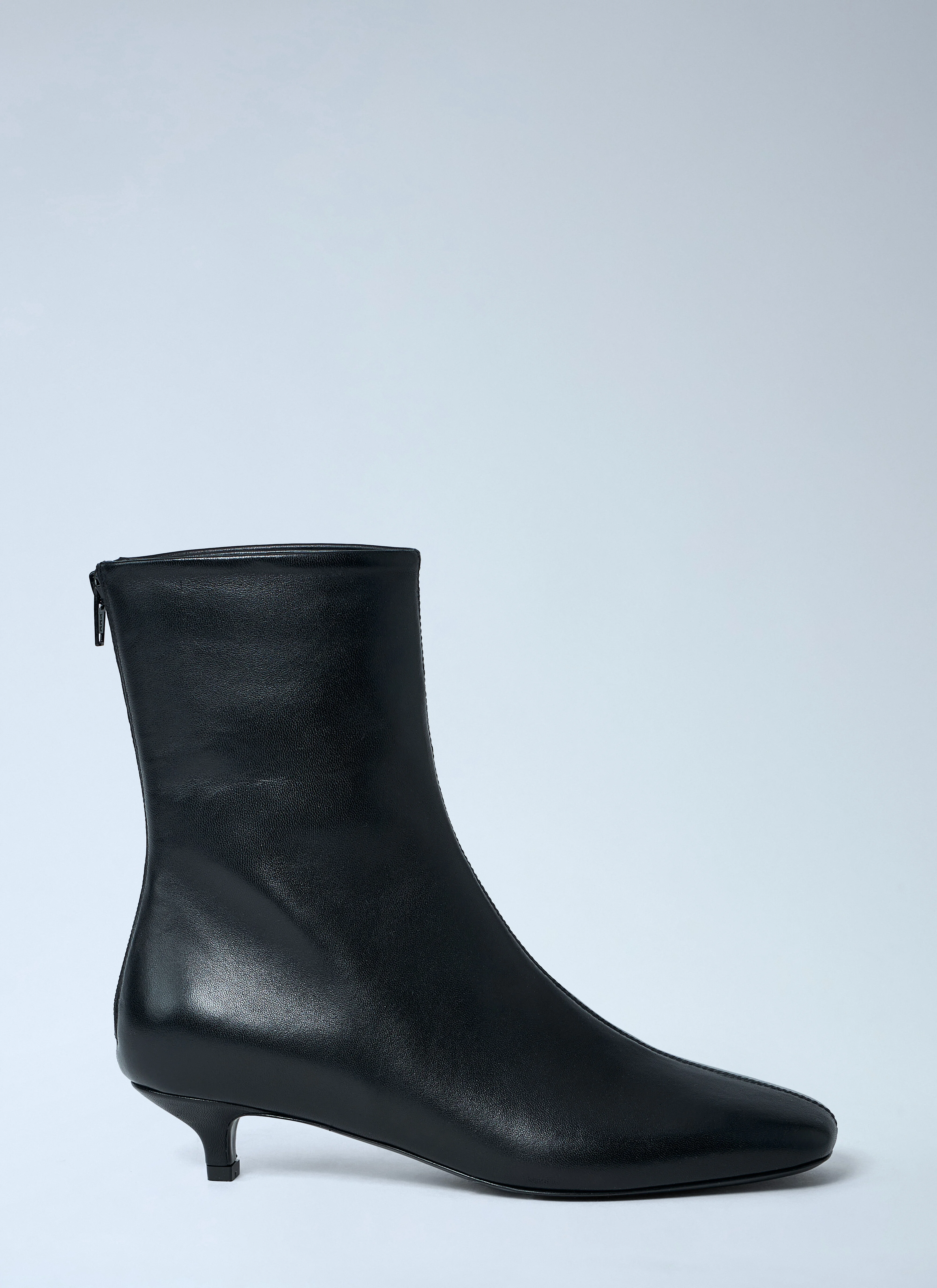 Classic Day Leather Ankle Boots - 1