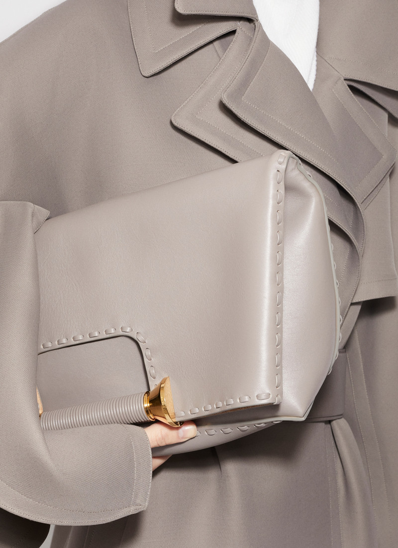 Alaïa BOBINE TOTE BAG IN CALFSKIN outlook