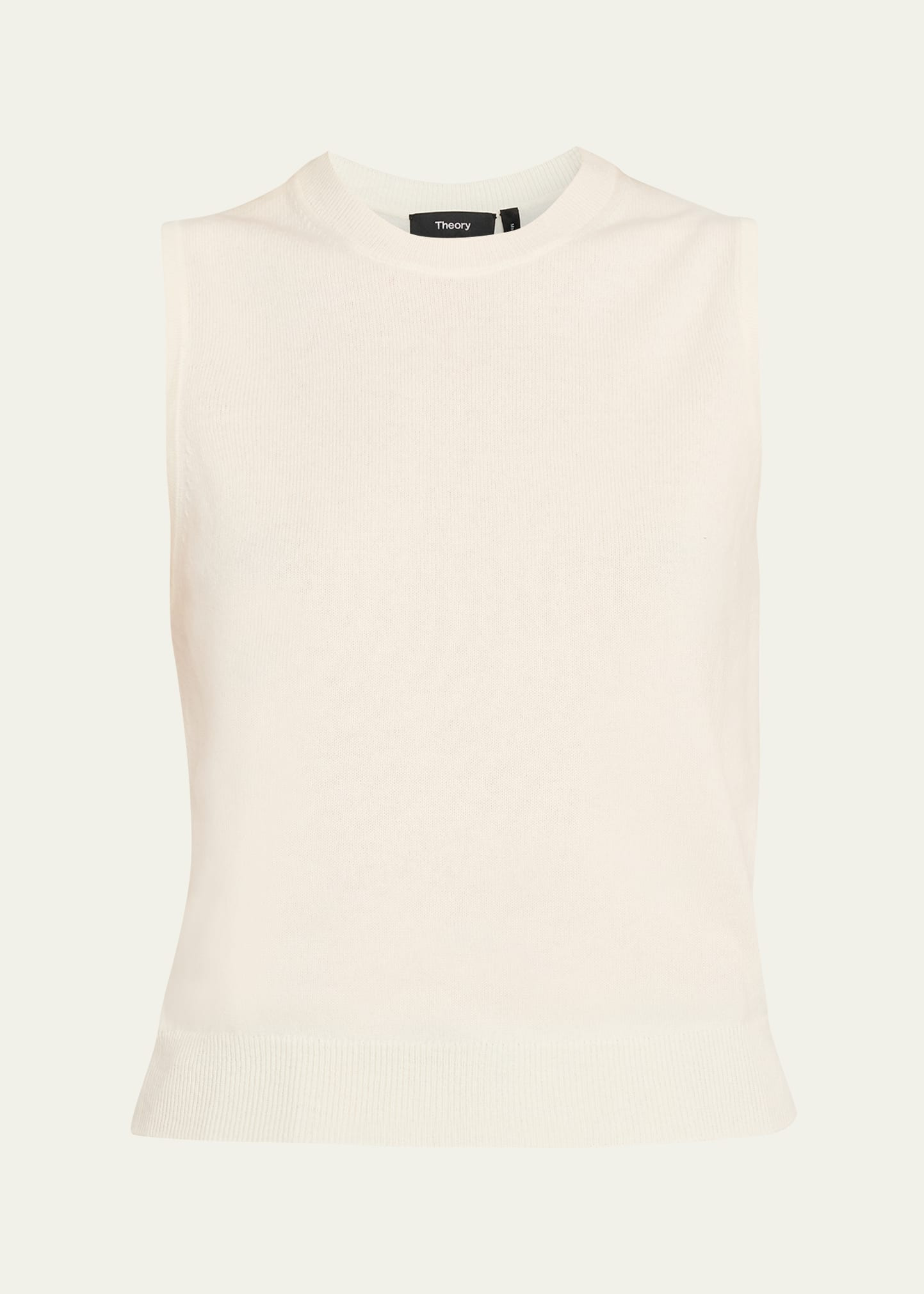 Cashmere Knit Shell Top - 1