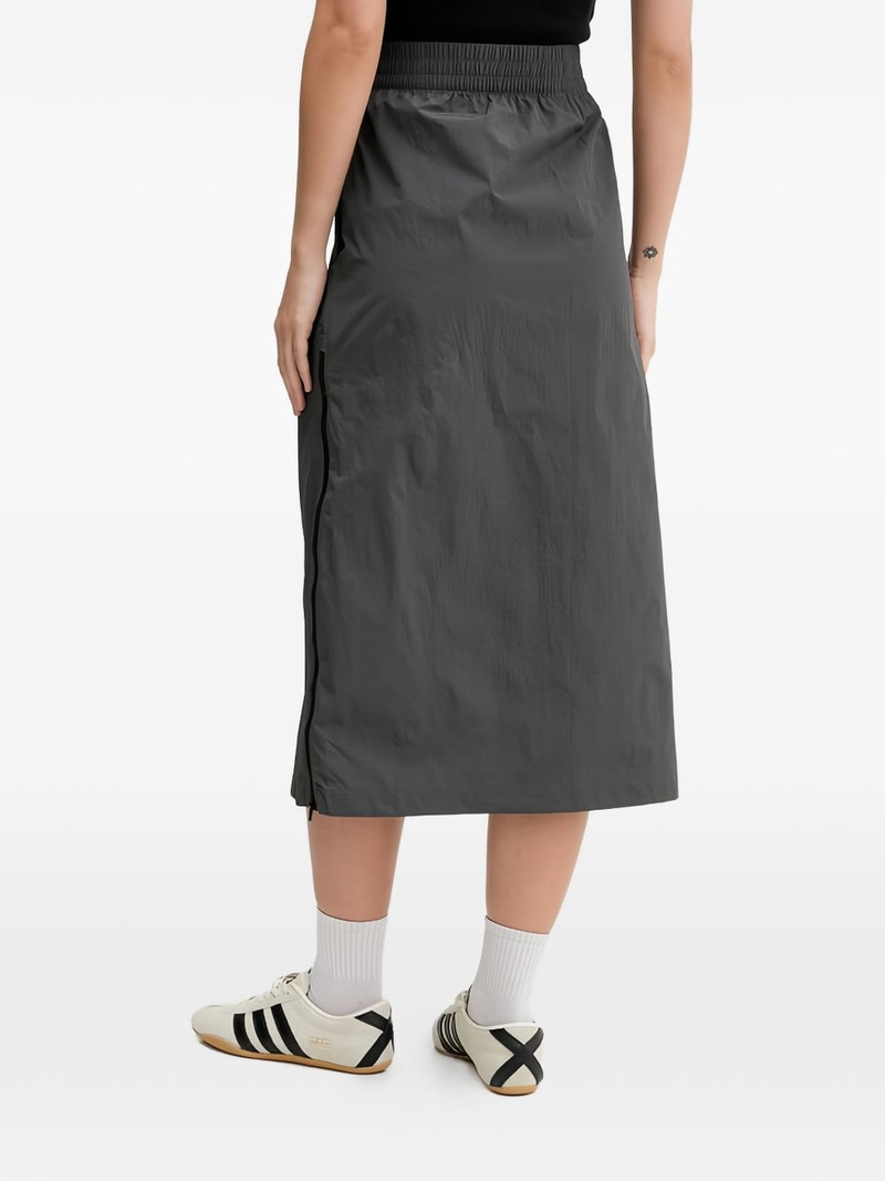 logo-embroidery midi skirt 3