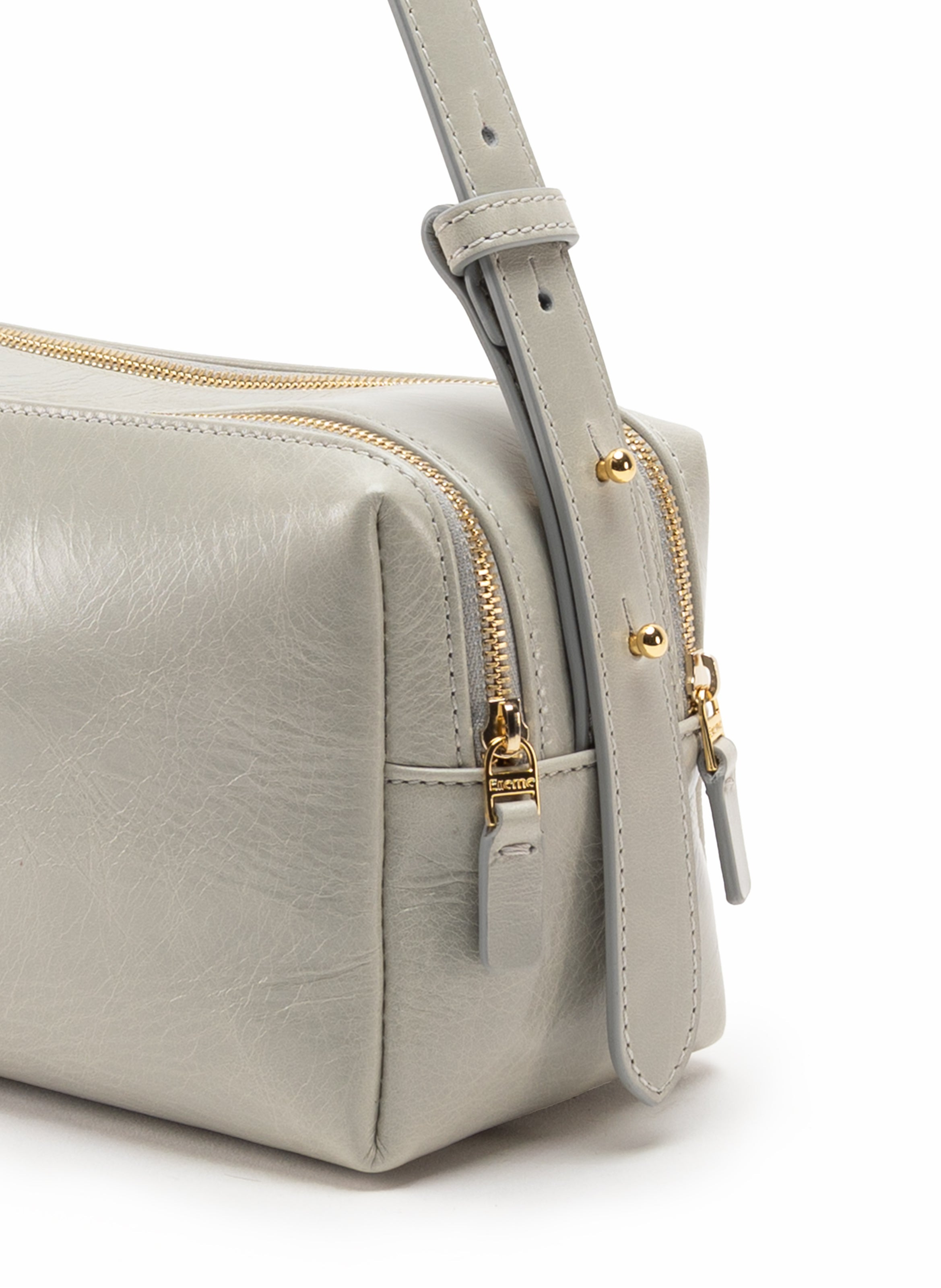 Trousse Vintage Leather Cemento - 4