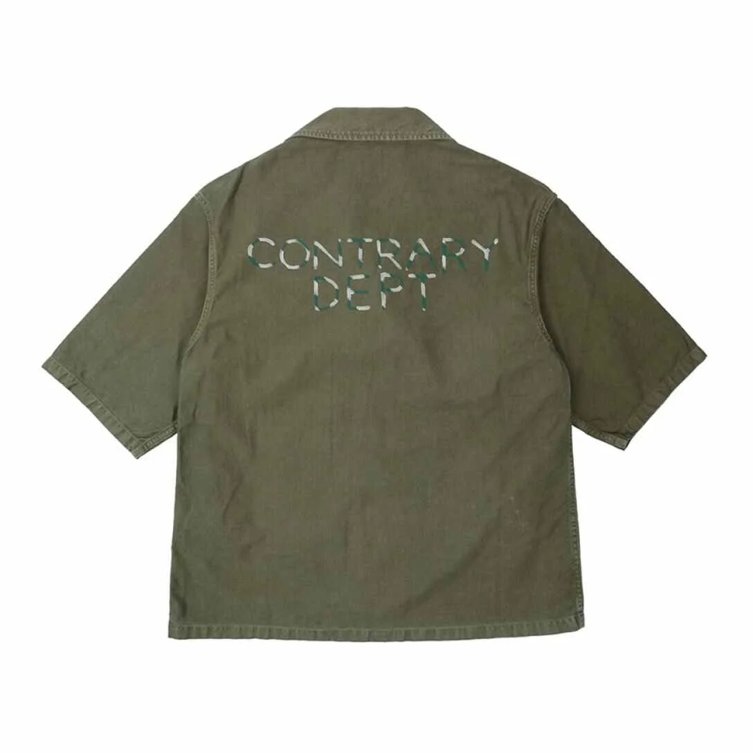 CORNET SHIRT S/S OLIVE - 1