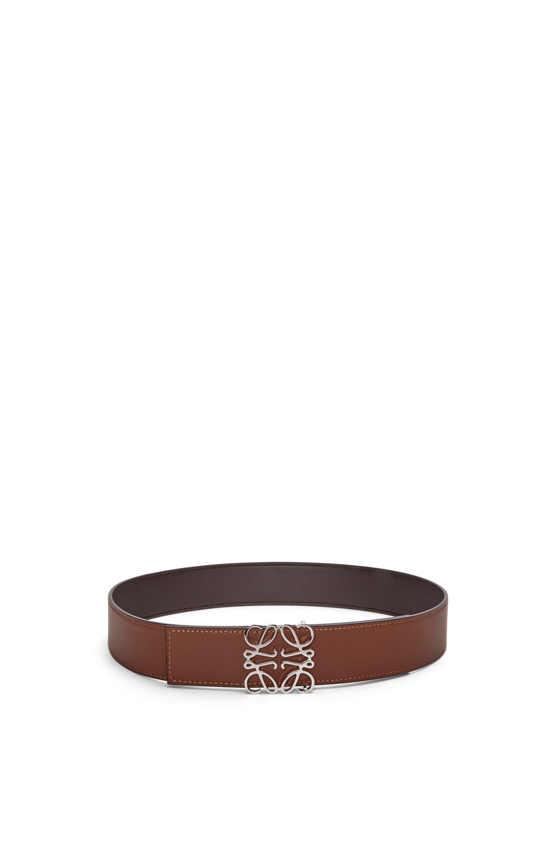Reversible Anagram belt in smooth calfskin - 2