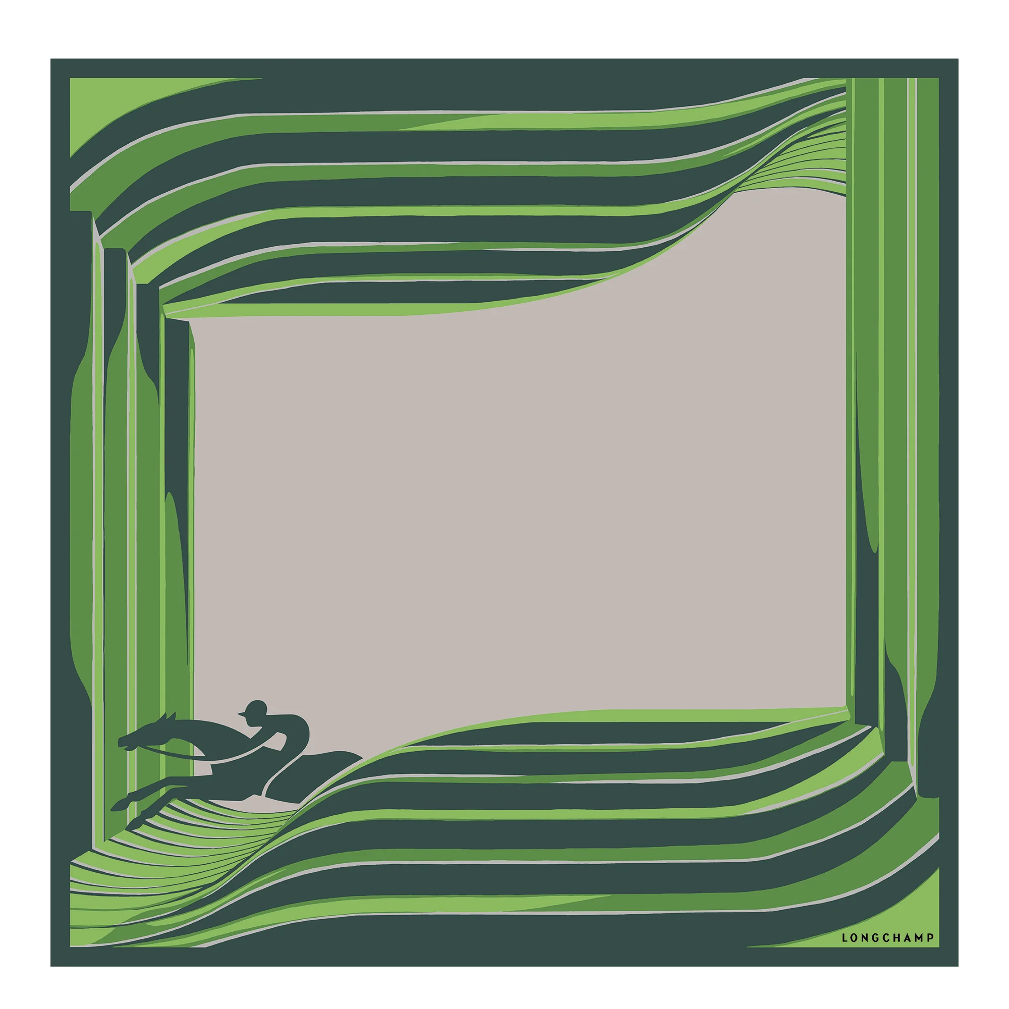 La Maison Unique Silk scarf 70 - 1