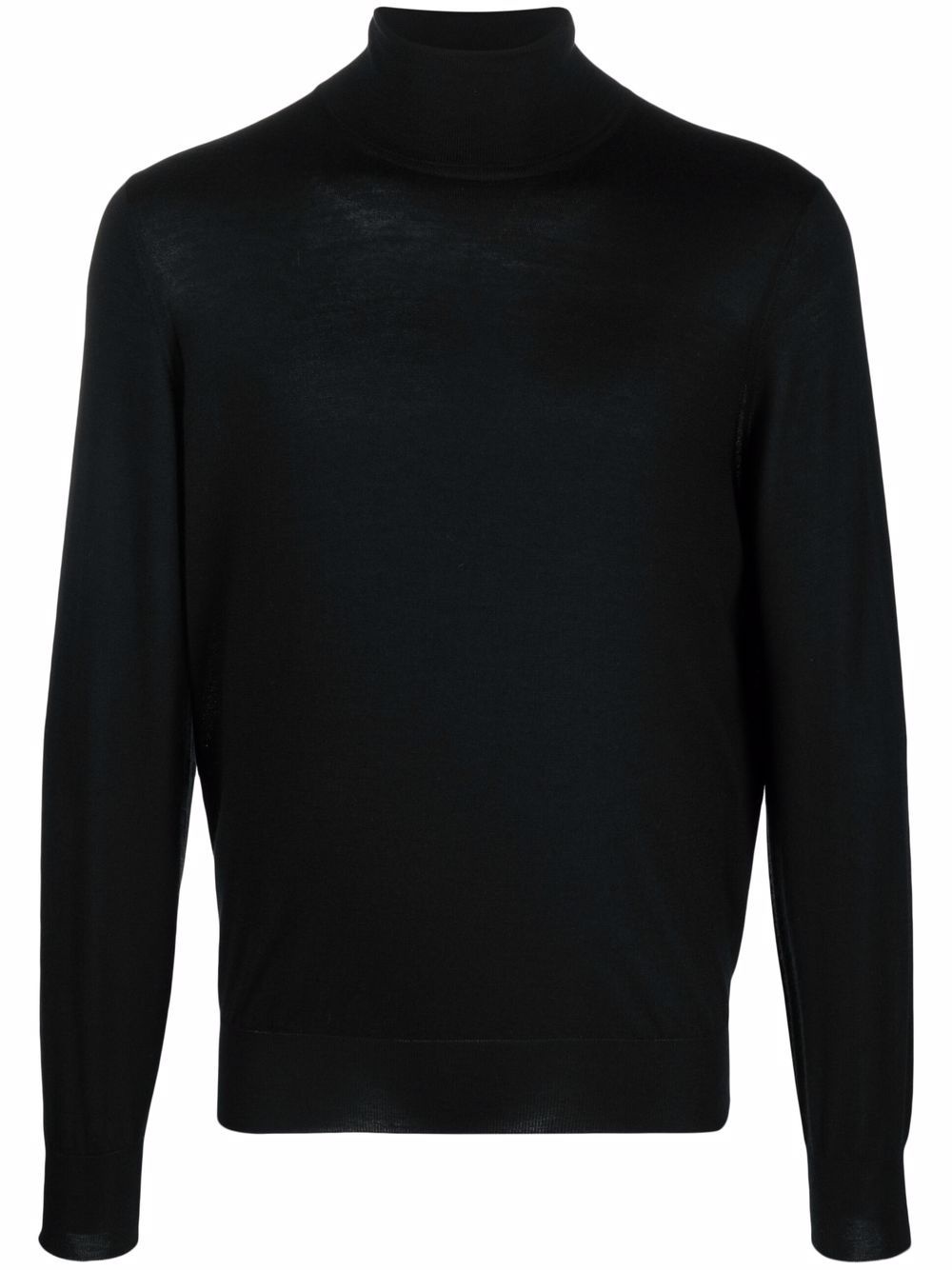 roll-neck cashmere-silk blend jumper - 1