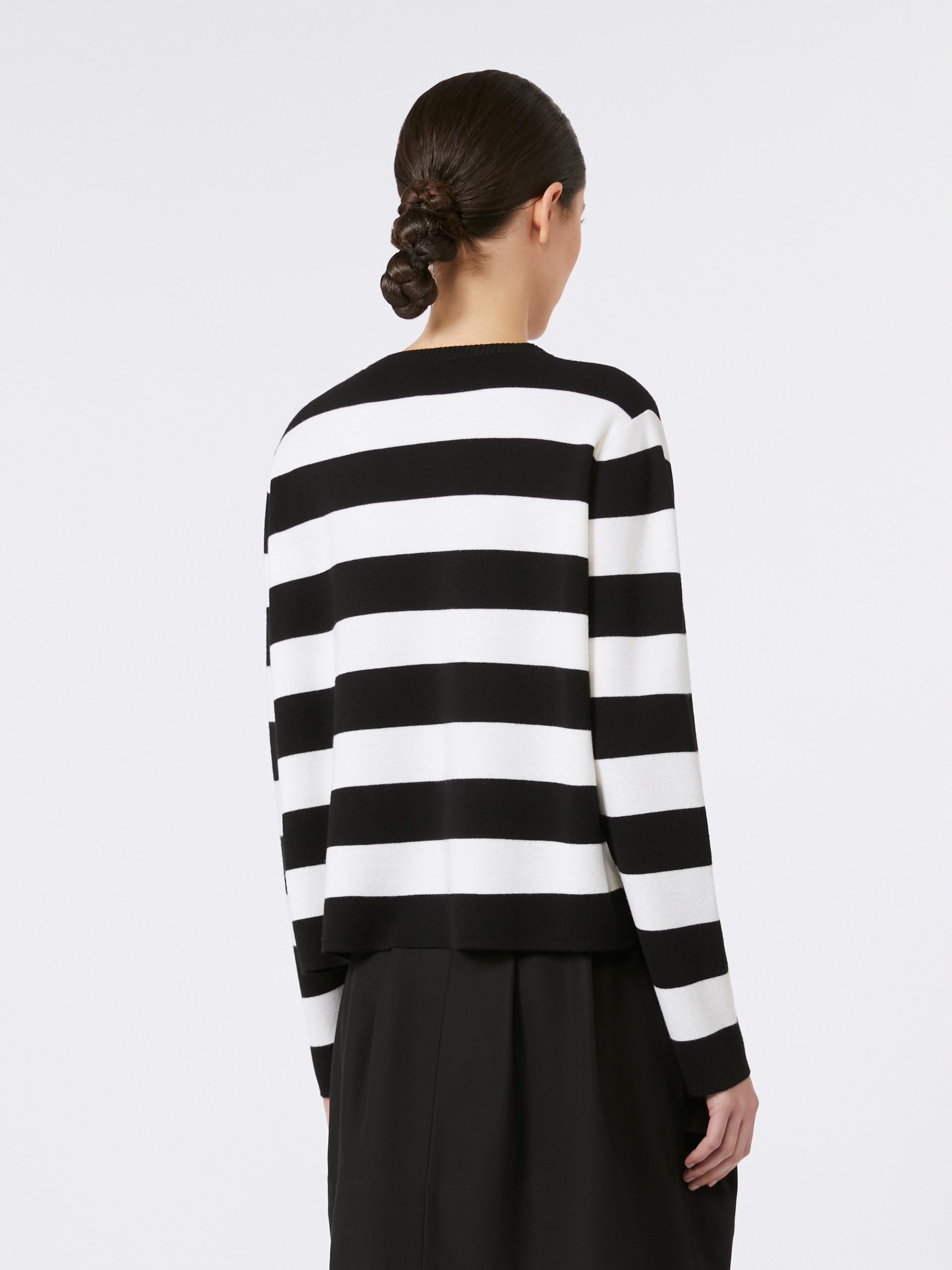 VITERBO Embroidered wool sweater - 4