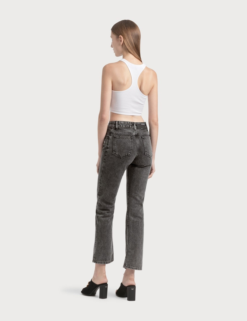 Off-White CROPPED LEG JEANS outlook