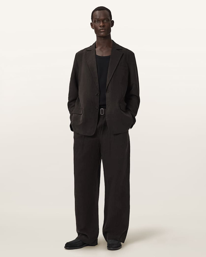 MARKO RELAXED FIT LINEN BLEND BLAZER 3