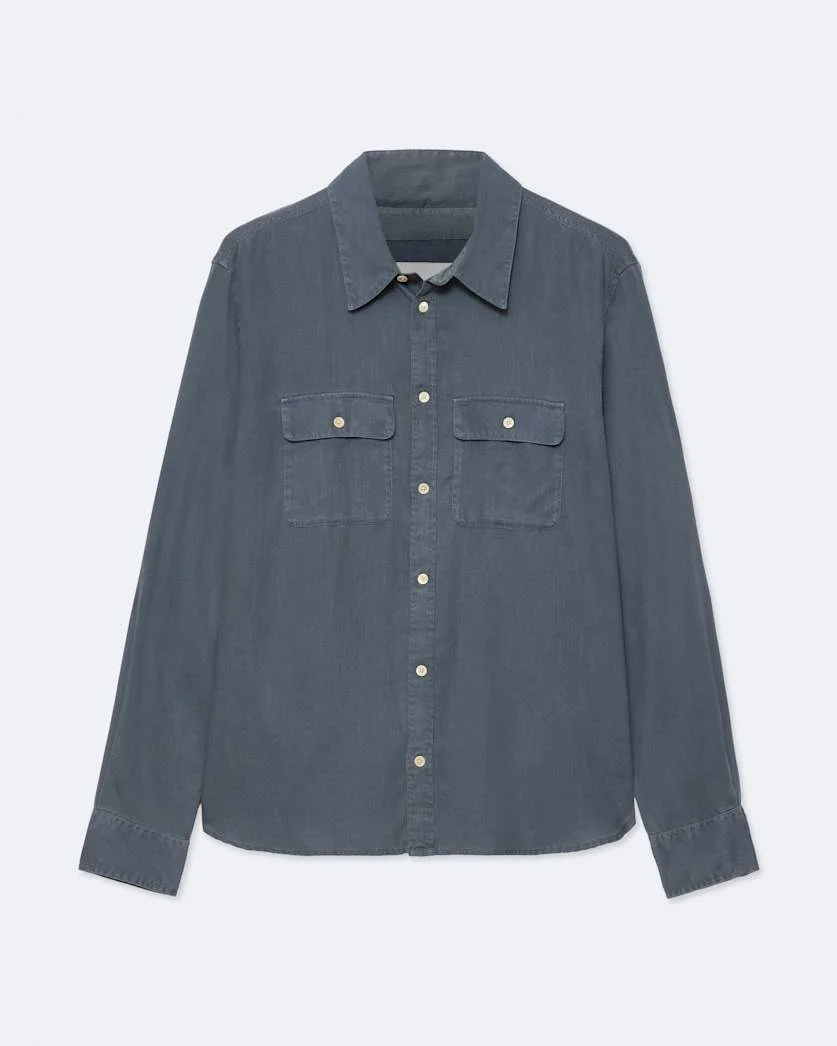 BOND REGULAR-FIT TENCEL SHIRT - 1