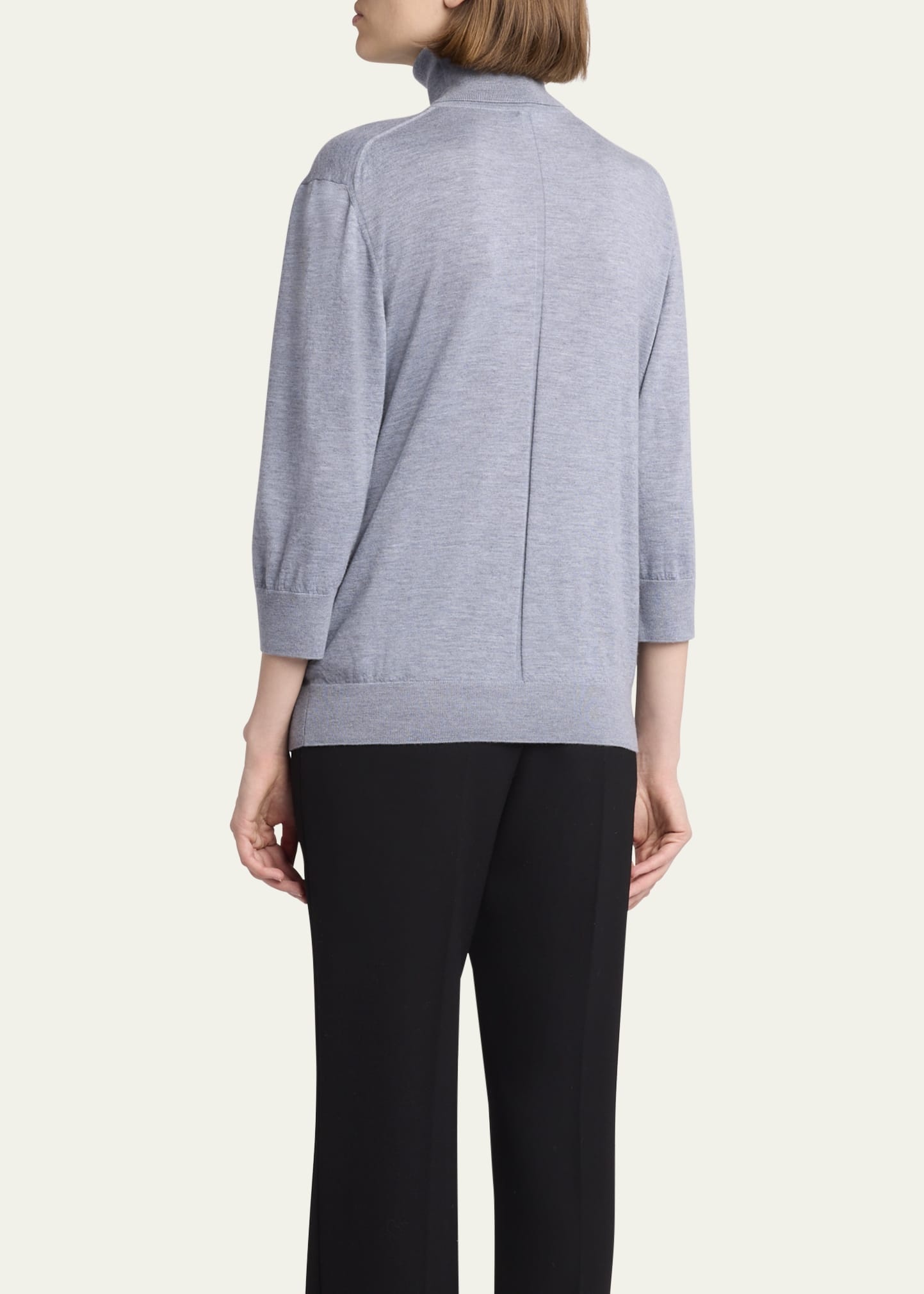 Hevos Cashmere Turtleneck Top - 3