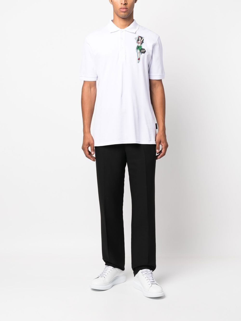 Hawaii embroidered cotton polo shirt - 2