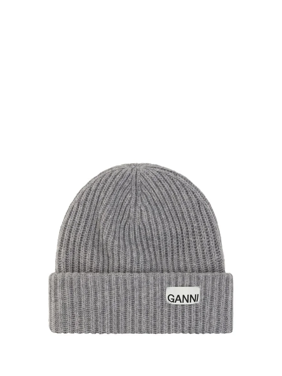 Ganni GANNI WOOL CAP - 1
