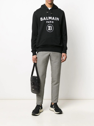 Balmain logo hoodie outlook