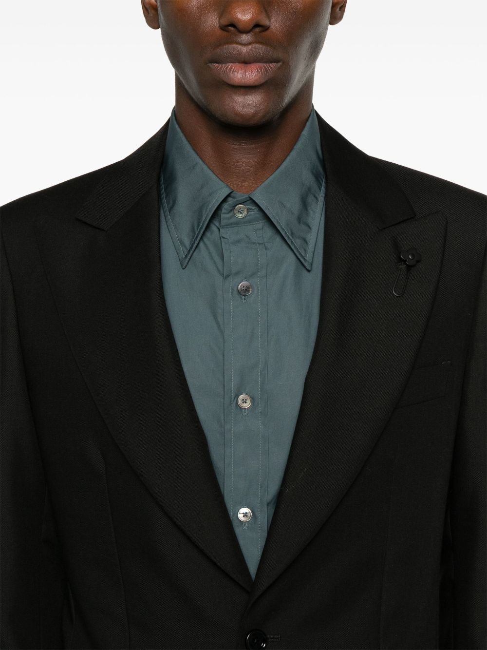 single-breasted blazer - 5