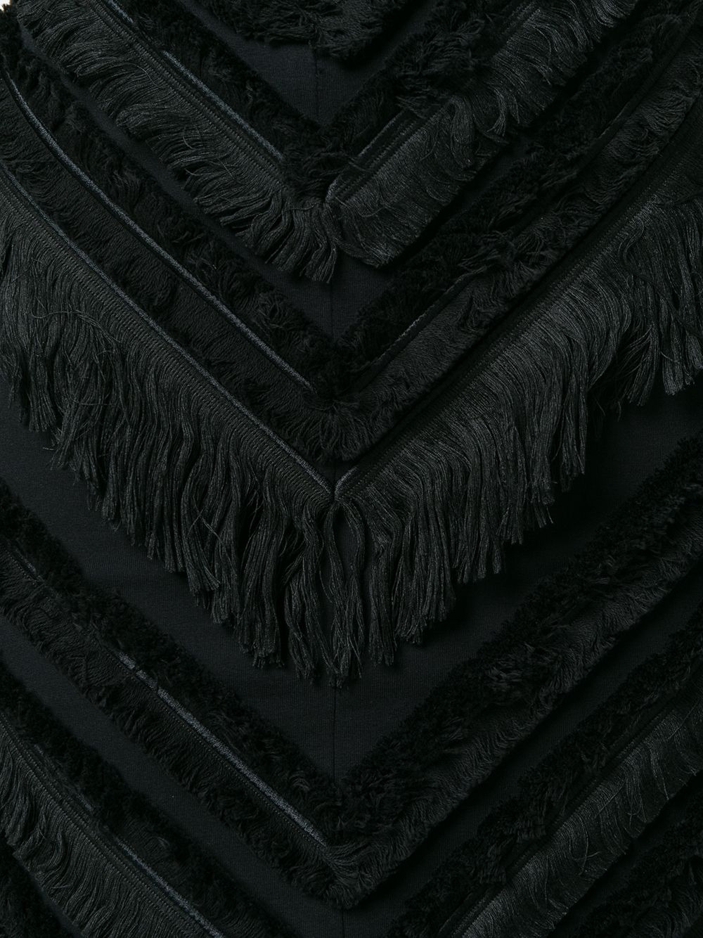 fringed mini skirt - 5