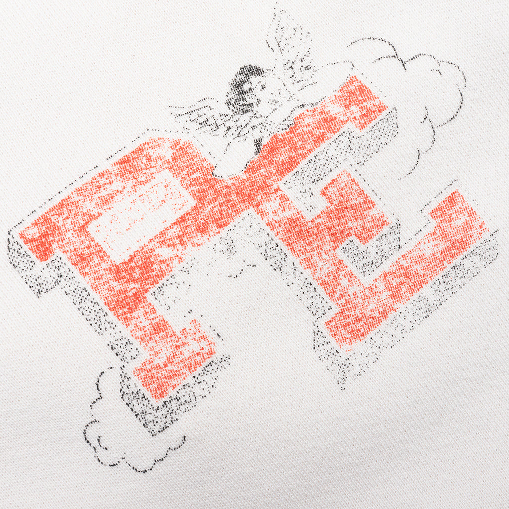 P.E. CHERUB BAGGY SWEATPANTS - EGG WHITE - 3