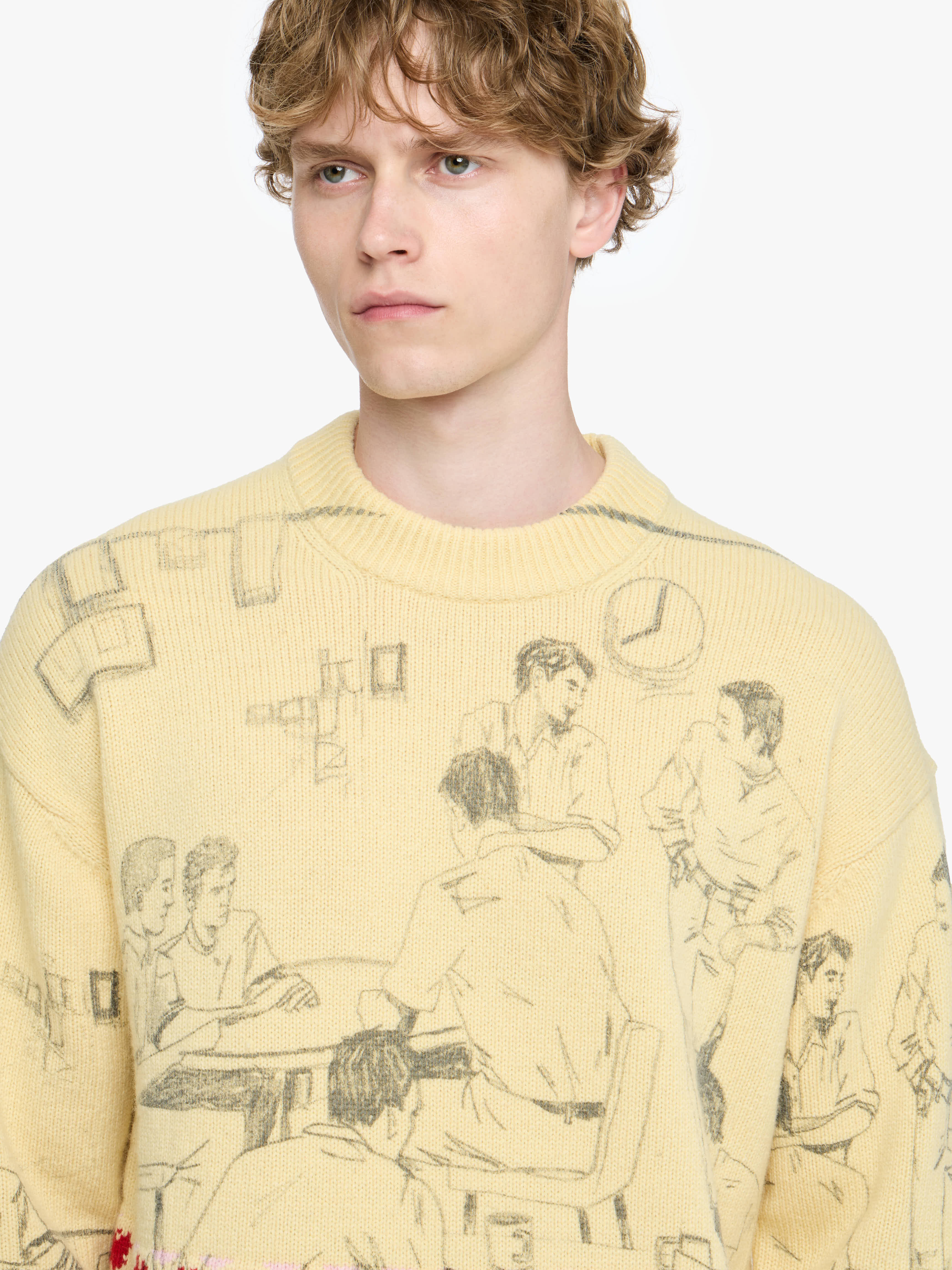 PRINT JACQUARD JUMPER - 4