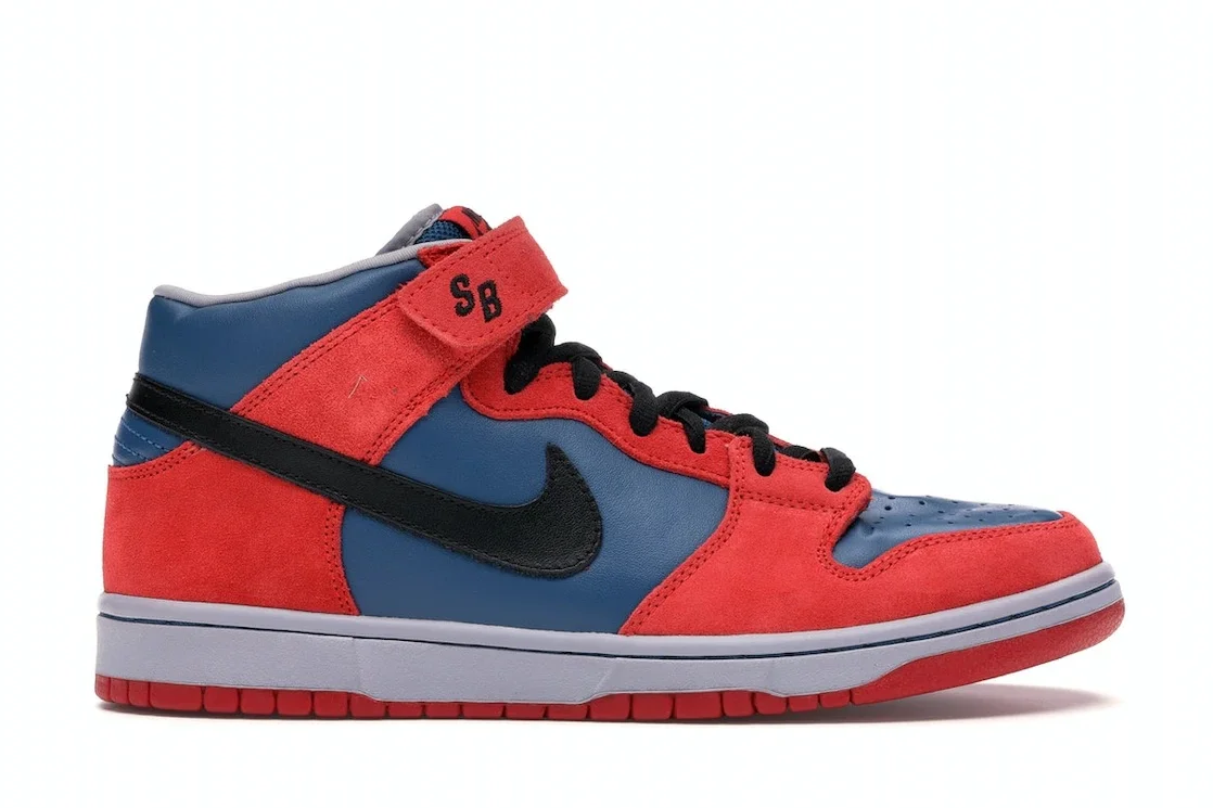 Nike SB Dunk Mid Spider Man - 1